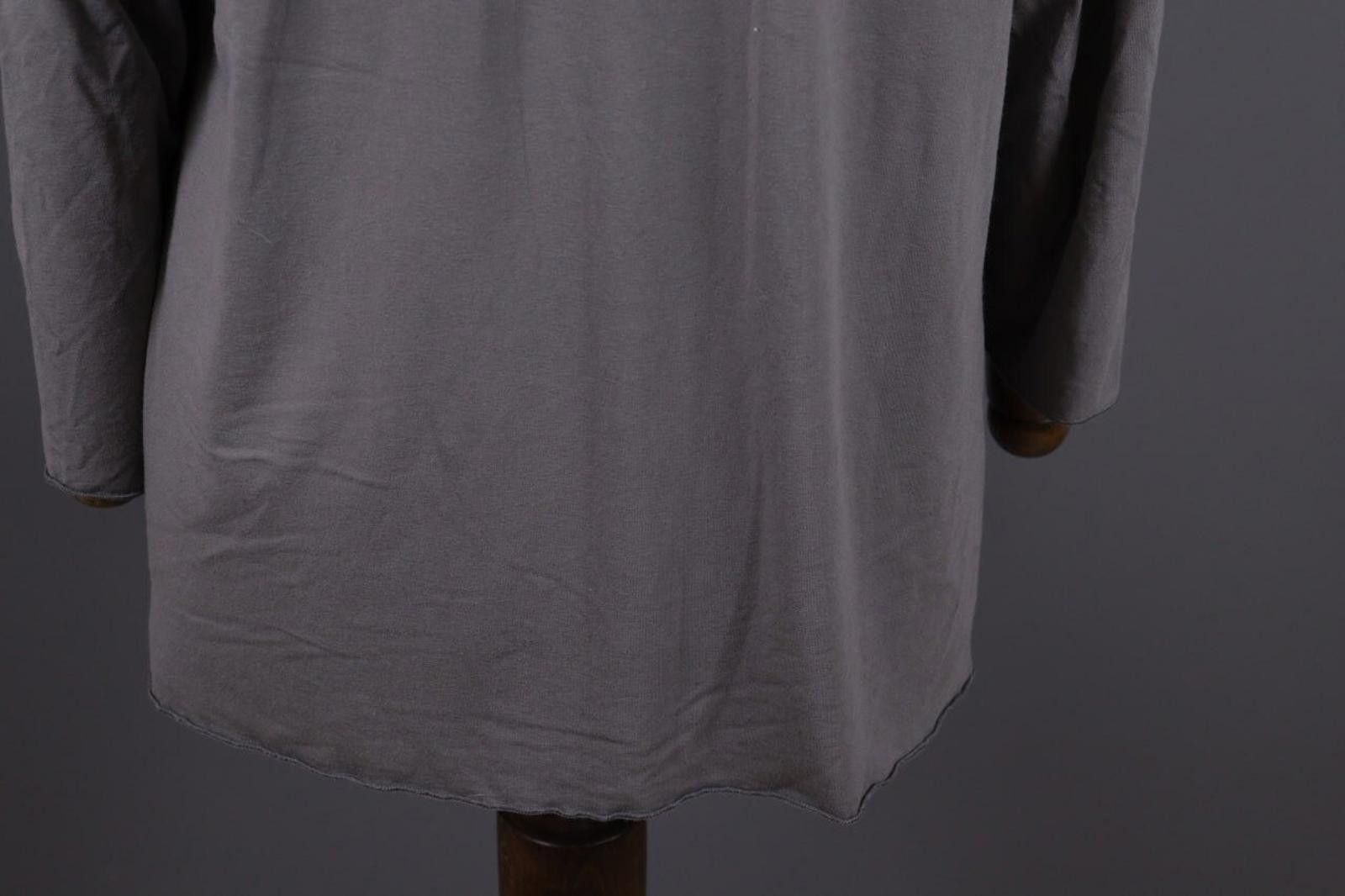 Oscar De La Renta Oska Gray Scoop Neck Relaxed Lagenlook Tunic Dress Size 4 Size S / US 4 / IT 40 - 9 Thumbnail