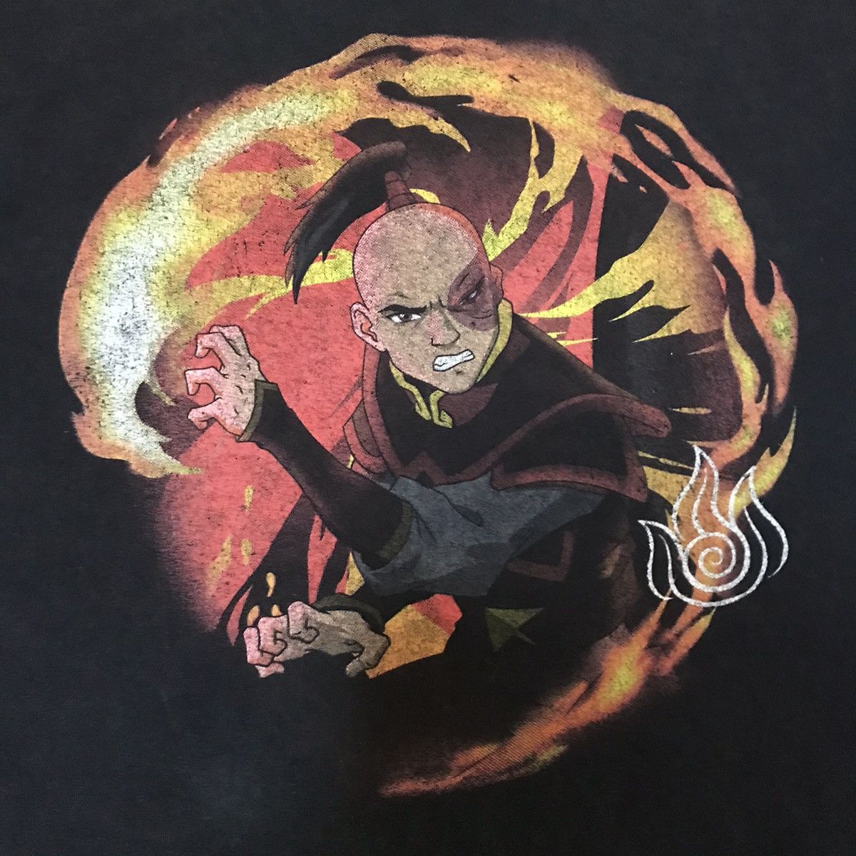 Cartoon Network CARTOON AVATAR THE LAST AIRBENDER FIRE NATION RARE TEE Size US XXL / EU 58 / 5 - 2 Thumbnail