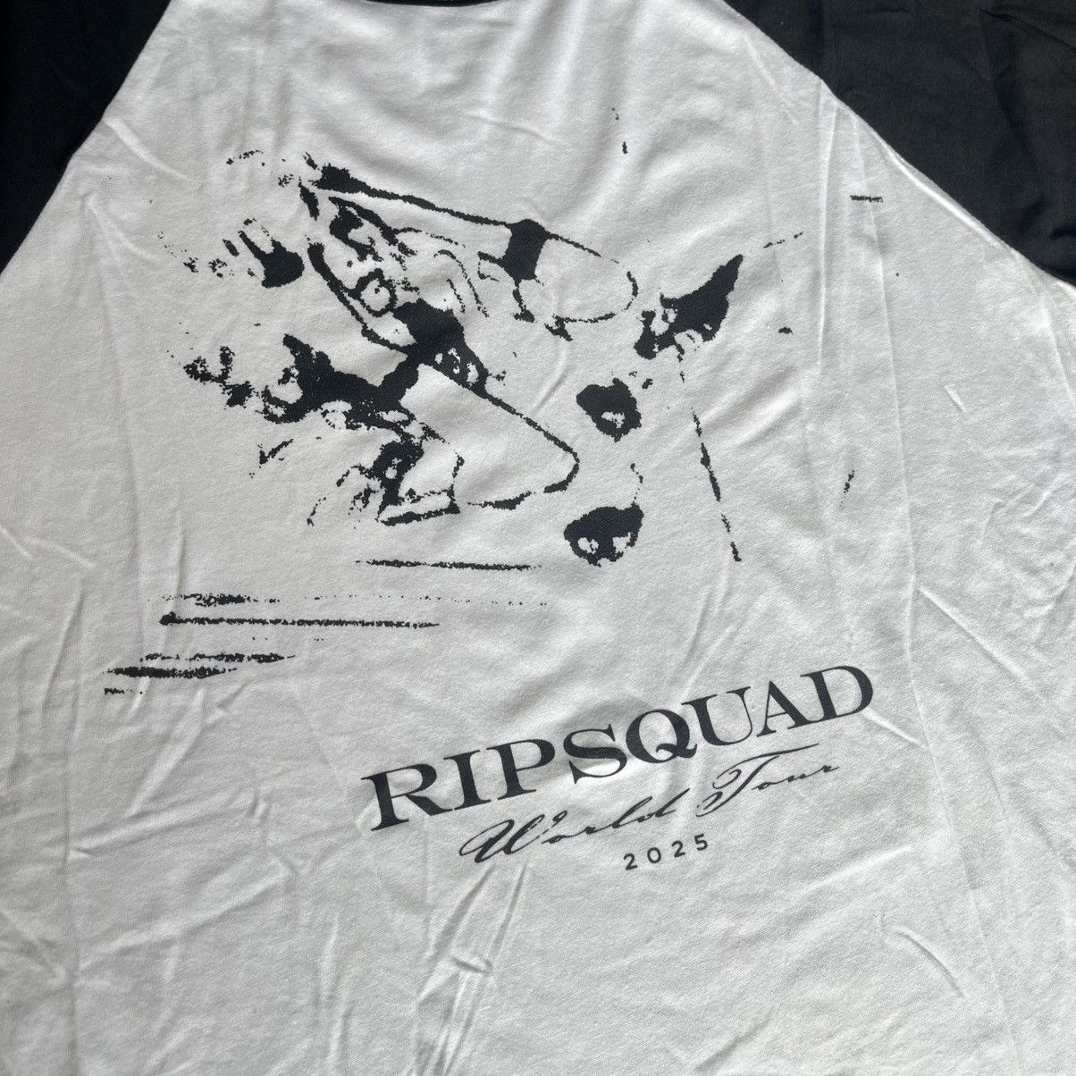 Drain Gang × Sad Boys Drain Gang Bladee x Ripsquad RS 2025 World Tour Raglan Shirt Size US M / EU 48-50 / 2 - 3 Thumbnail