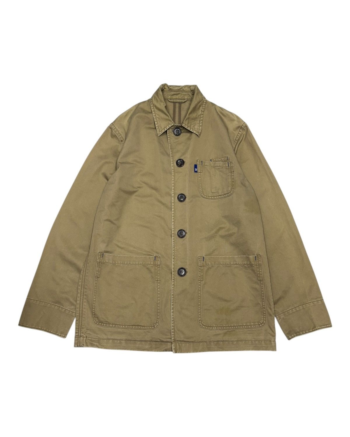 If Six Was Nine × Le Grande Bleu (L.G.B.) × R.Newbold 🔥R.NEWBOLD BUTTON CHORE JACKET LIKE VISVIM Size US M / EU 48-50 / 2 - 8 Thumbnail