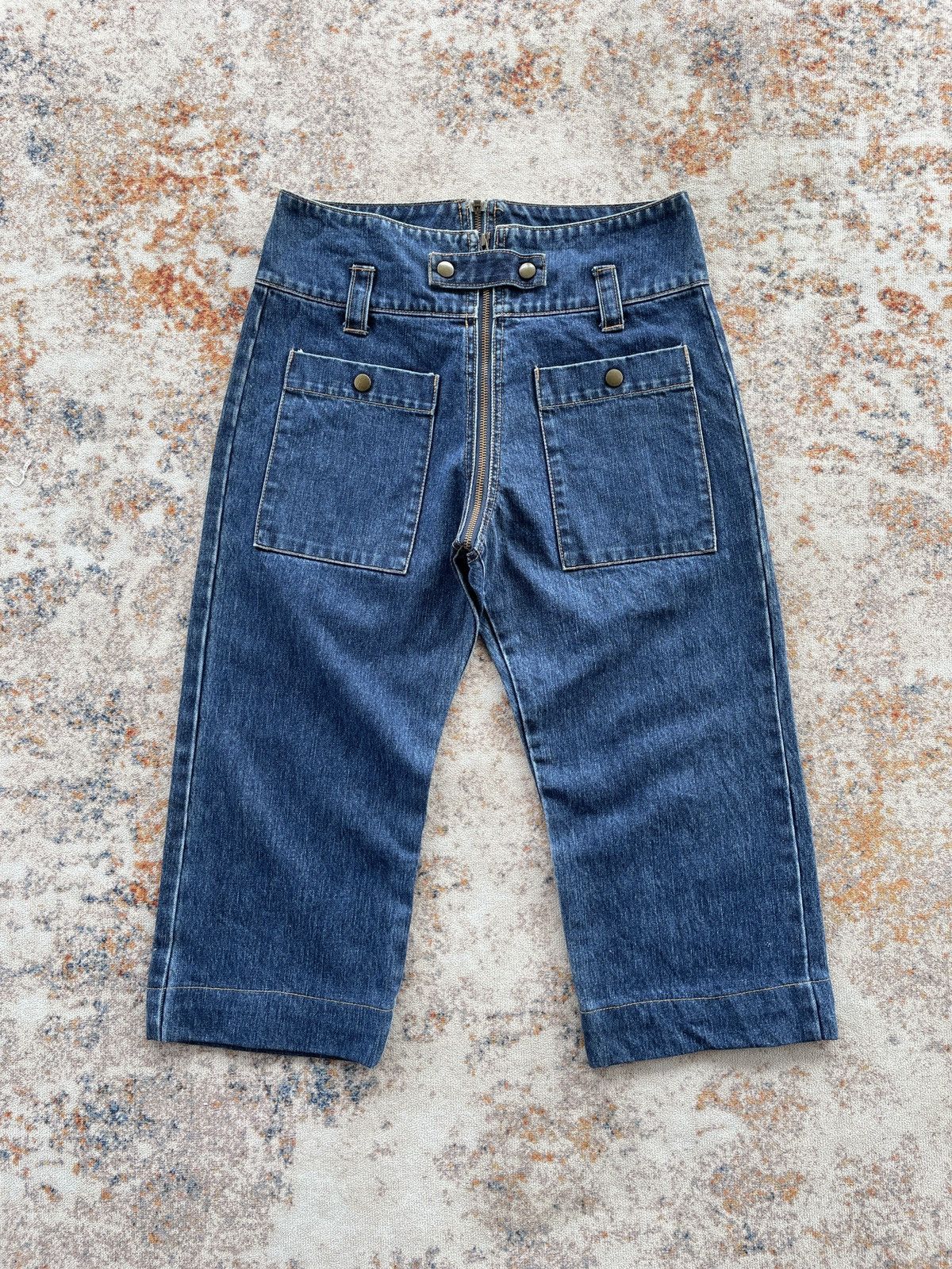 ARSNL ARS JAPAN THREE QUARTER JEANS Size US 29 - 2 Thumbnail