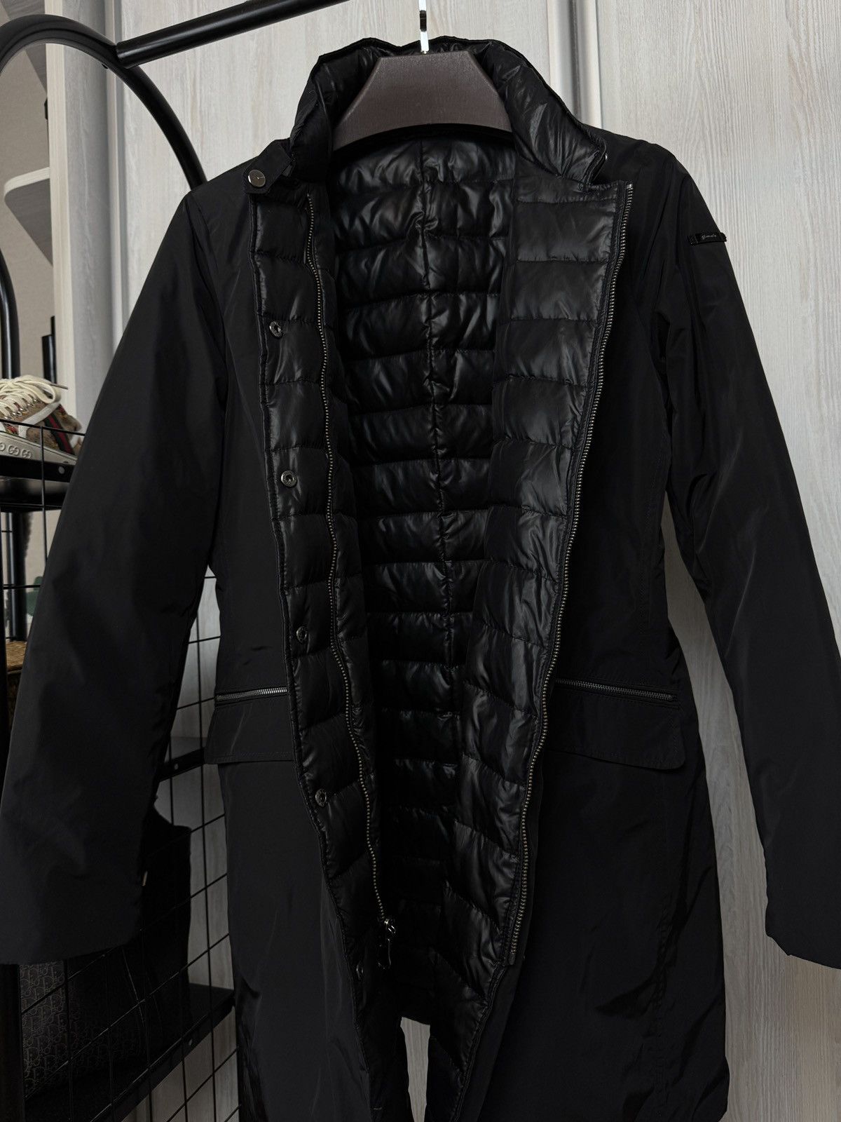 Gimo's Gimos Down Jacket Womens 46 (M) Puffer Reversible Full Zip Size L / US 10 / IT 46 - 14 Thumbnail
