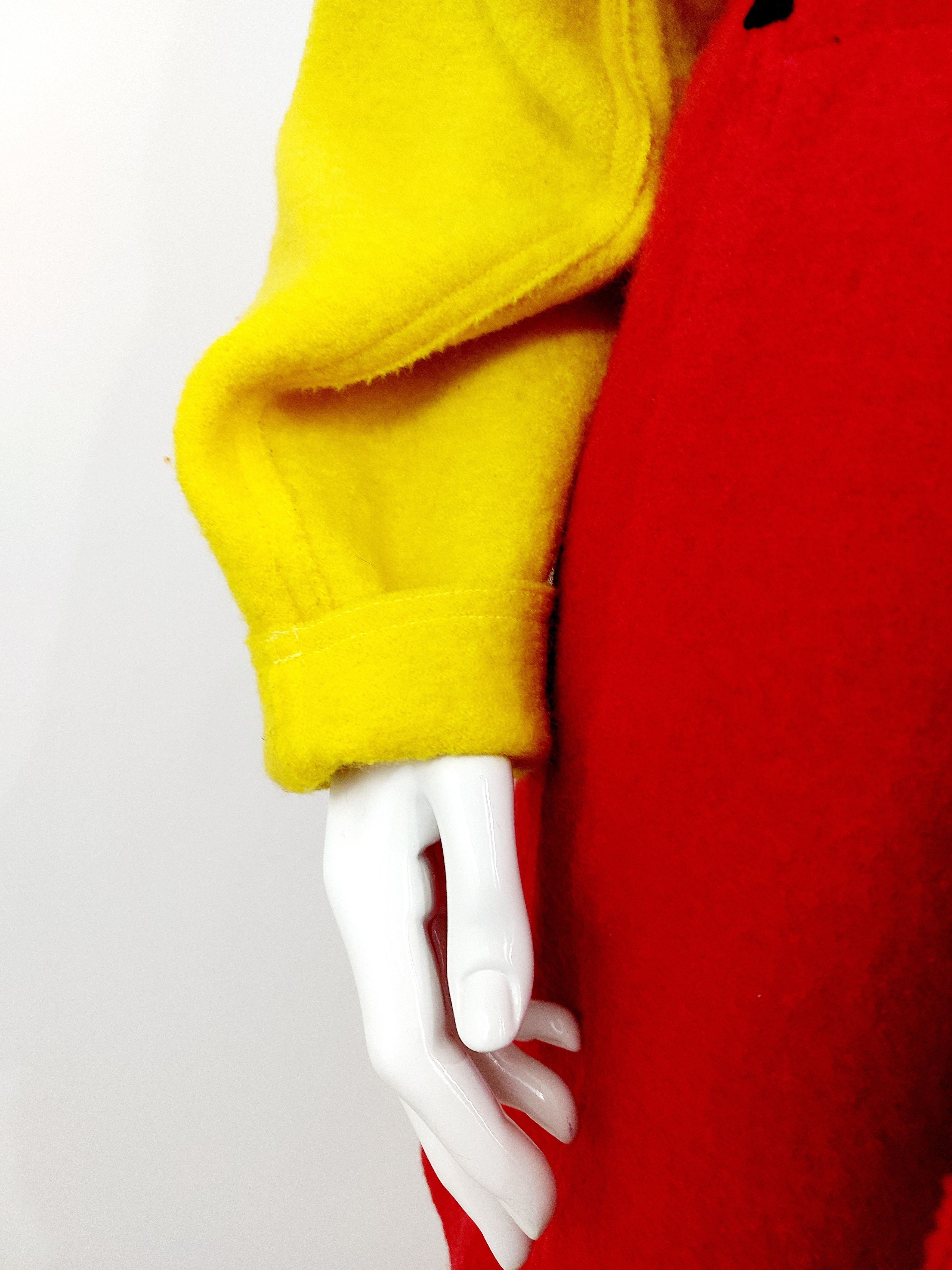 Jean Charles De Castelbajac Jean Charles JC De Castelbajac Wool Colorblock Coat Jacket Size US M / EU 48-50 / 2 - 8 Thumbnail