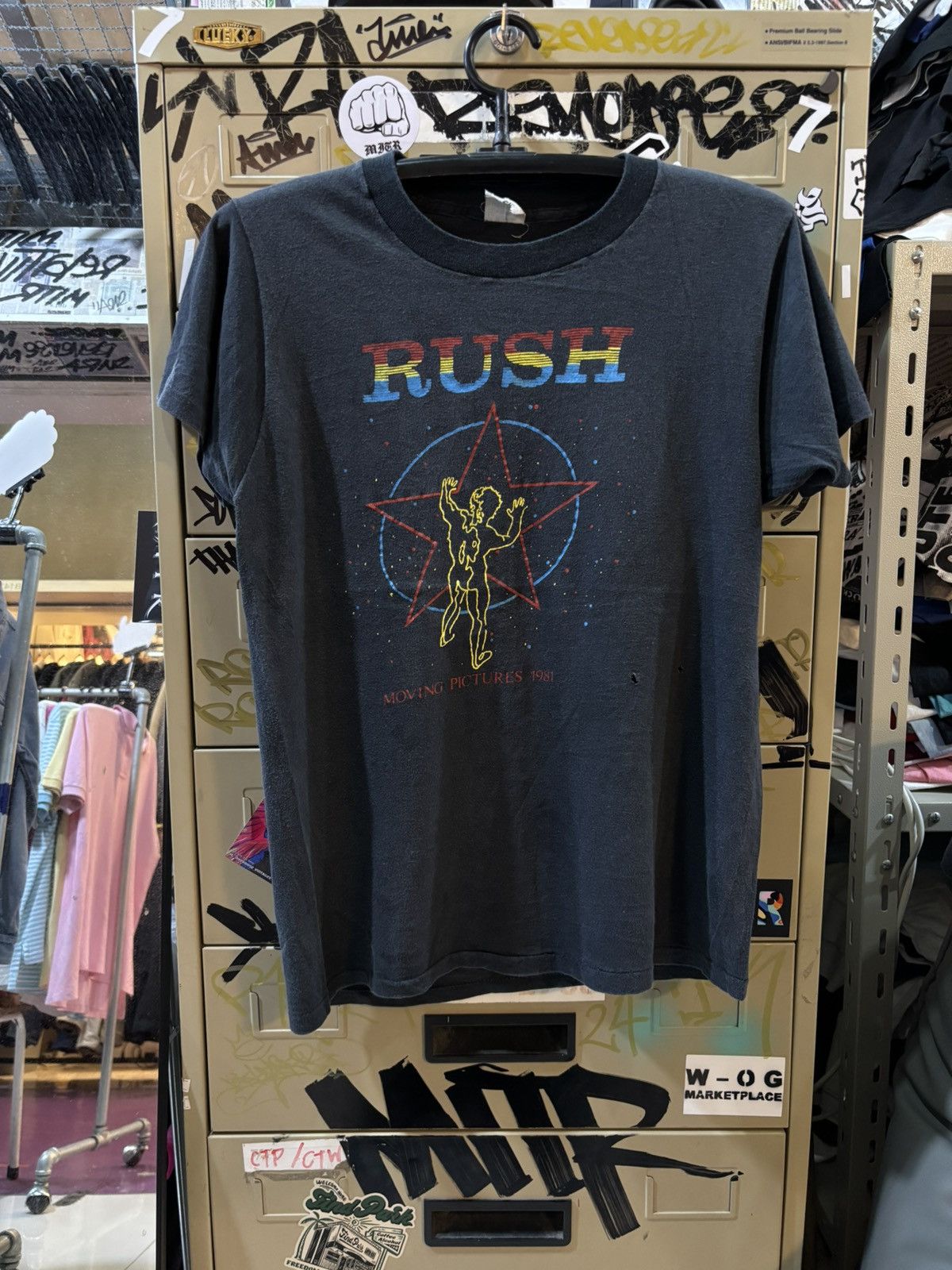 Band Tees Rush vintage tee 1981’s Size US M / EU 48-50 / 2 - 1 Thumbnail