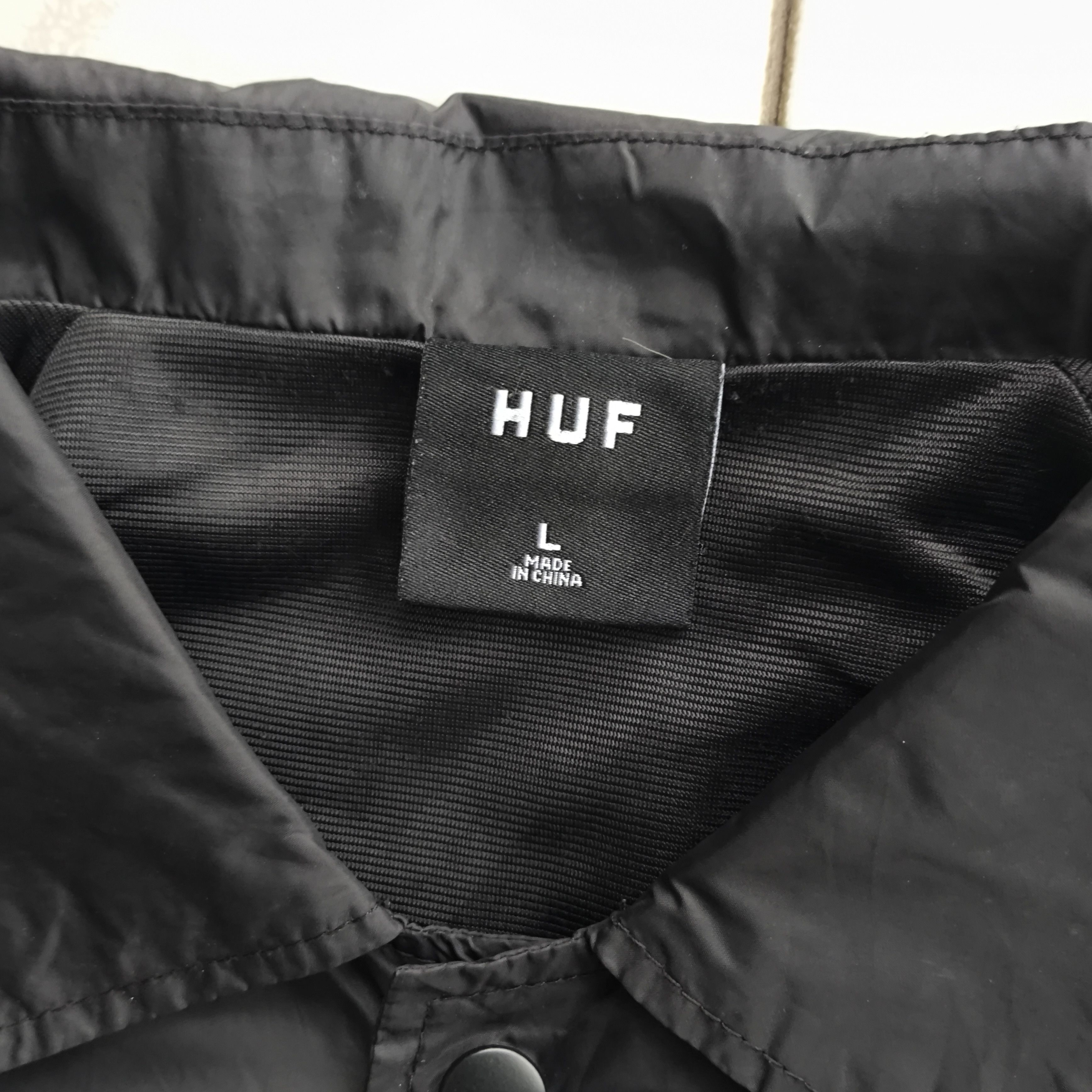 Huf HUF Essentials Triple Triangle Coach Jacket Size US L / EU 52-54 / 3 - 7 Thumbnail