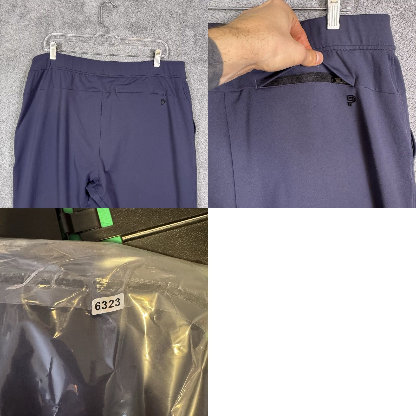 Vintage Public Rec Gamechanger Joggers Mens 36x32 Tech Pants Taper Cuff Blue Size US 36 / EU 52 - 10 Thumbnail