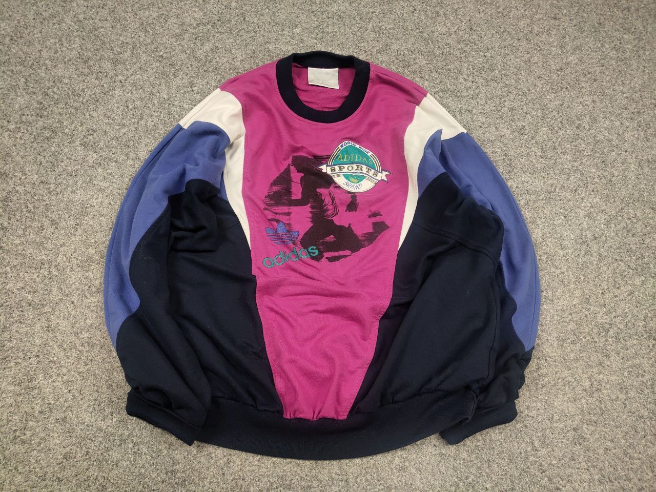 Adidas Vintage 90's Adidas Originals Worldwide Sports Sweatshirt Size US L / EU 52-54 / 3 - 2 Thumbnail