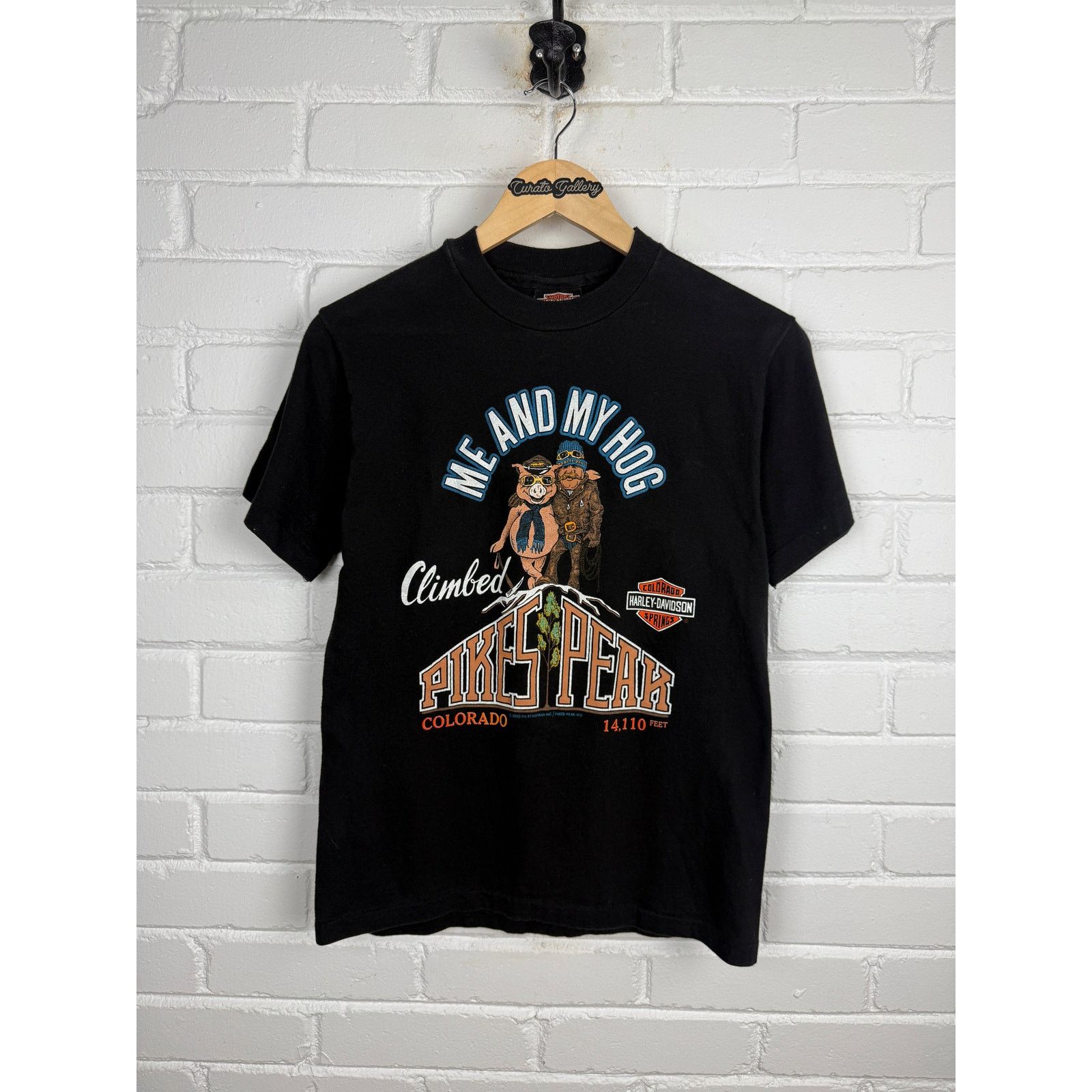 Vintage Vintage 1988 Harley Davidson Me And My Hog Size S 80s Size US S / EU 44-46 / 1 - 1 Thumbnail