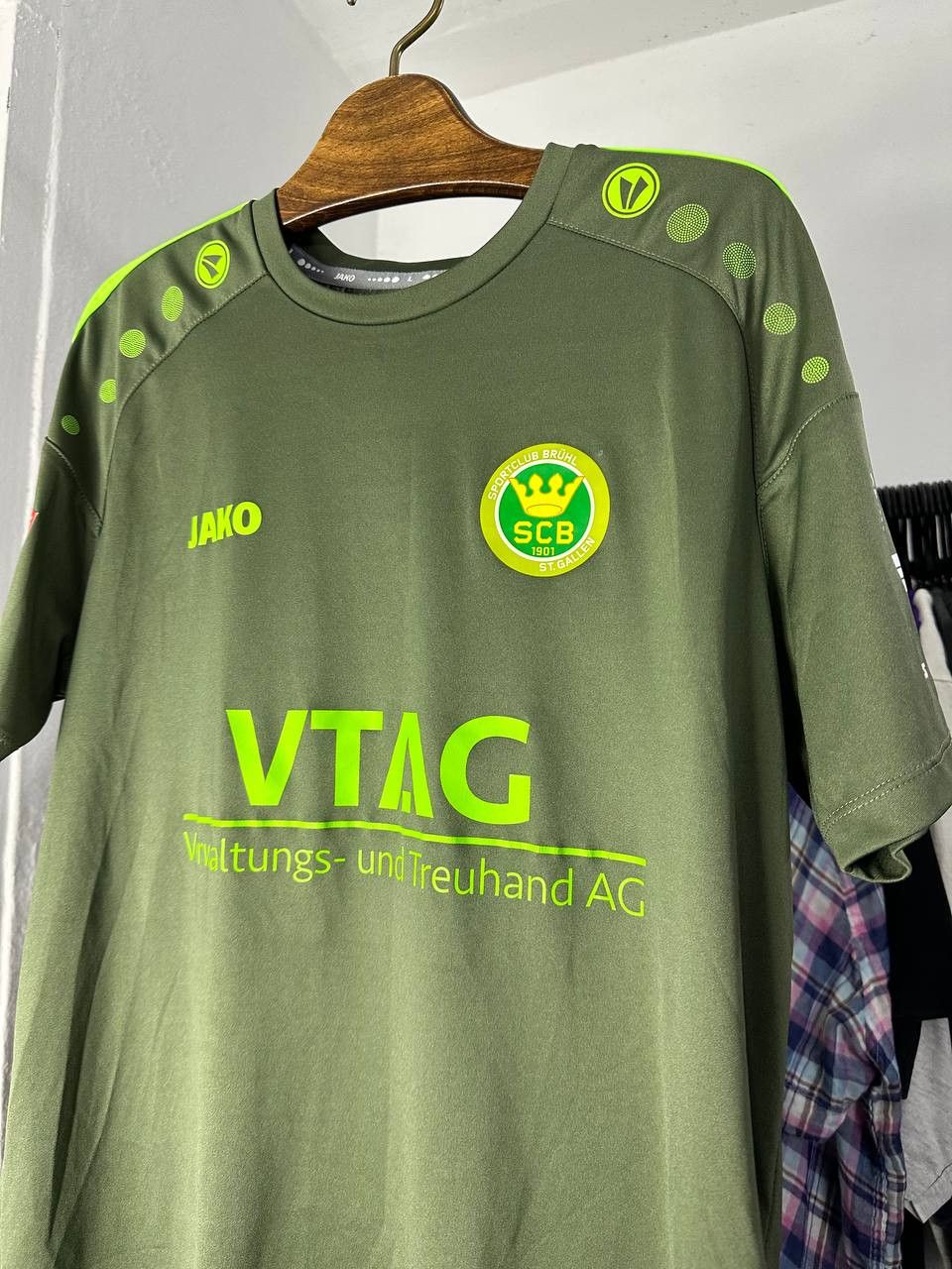 Vintage FC St. Gallen Soccer Jersey Size US XL / EU 56 / 4 - 2 Thumbnail