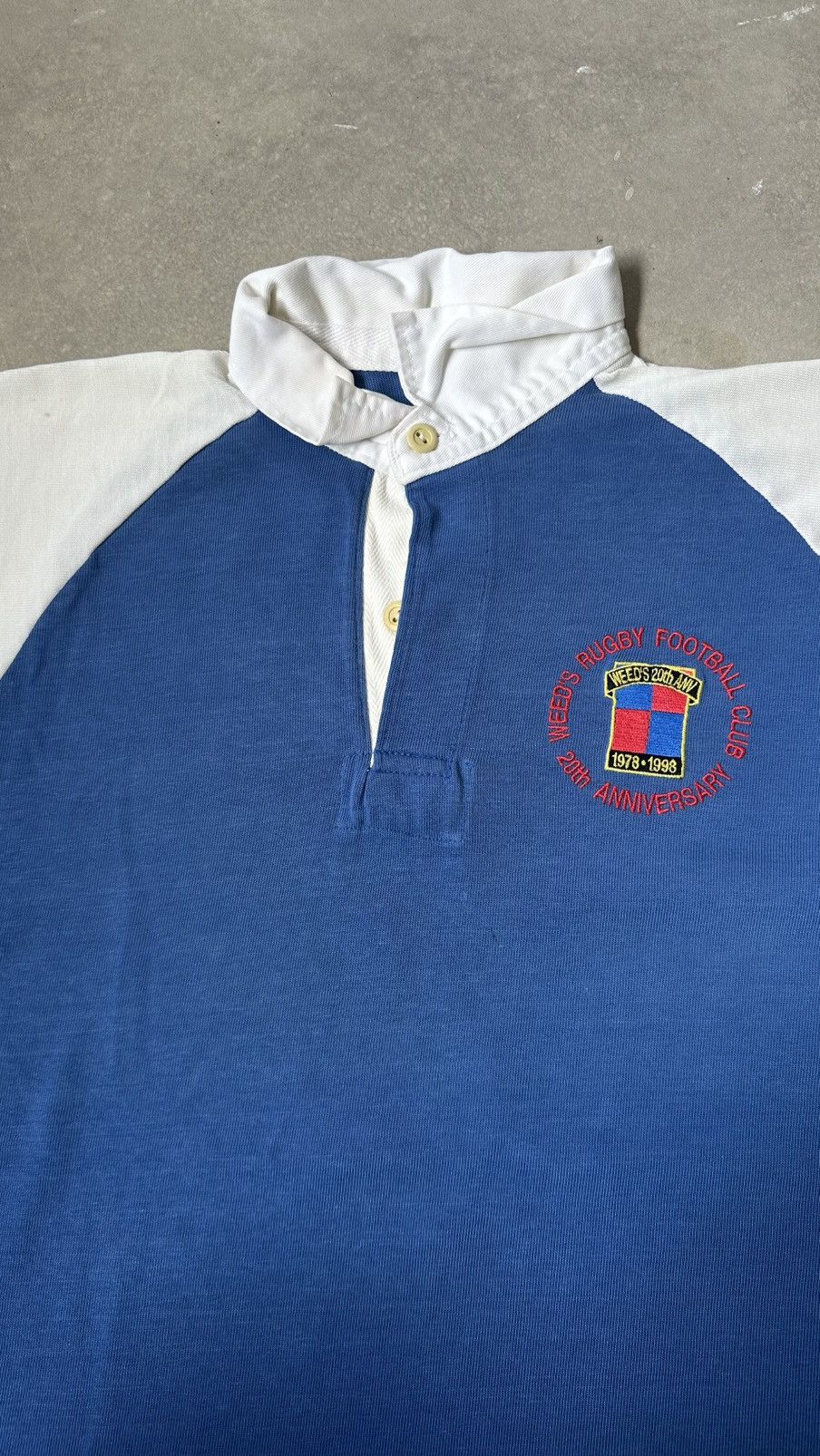 Vintage VINTAGE WEEDS RUGBY FOOTBALL JERSEY Size US M / EU 48-50 / 2 - 3 Thumbnail