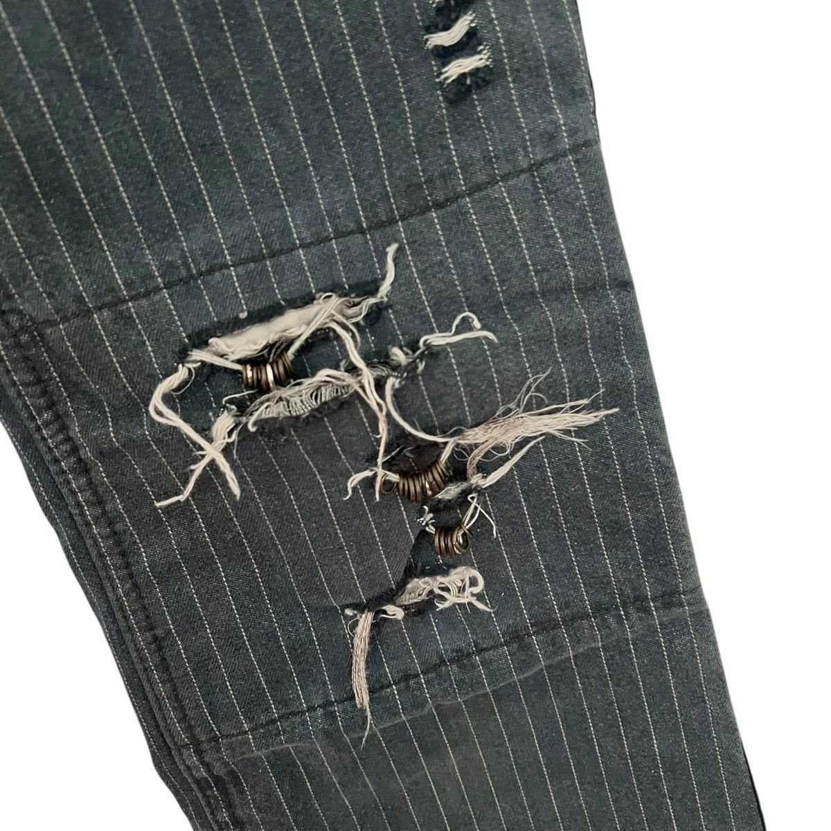 If Six Was Nine Ifsixwasnine pinstripe tuxedo mudmax pants Size US 30 / EU 46 - 3 Thumbnail