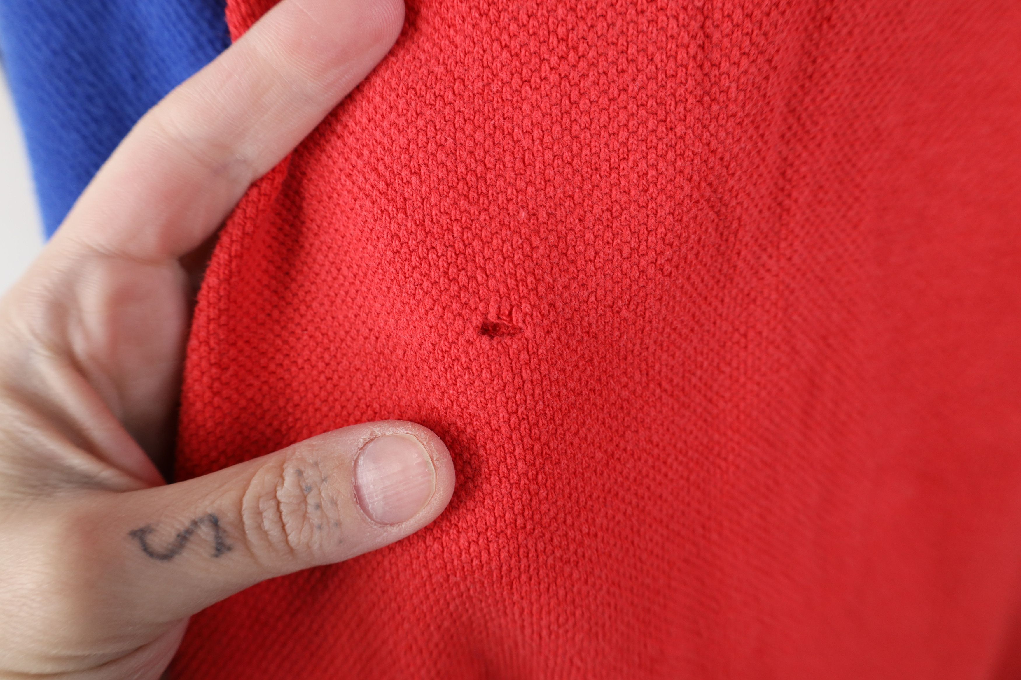 Ralph Lauren Vintage 90s Polo Sport Ralph Lauren Thermal Knit Hoodie USA Size US L / EU 52-54 / 3 - 10 Thumbnail