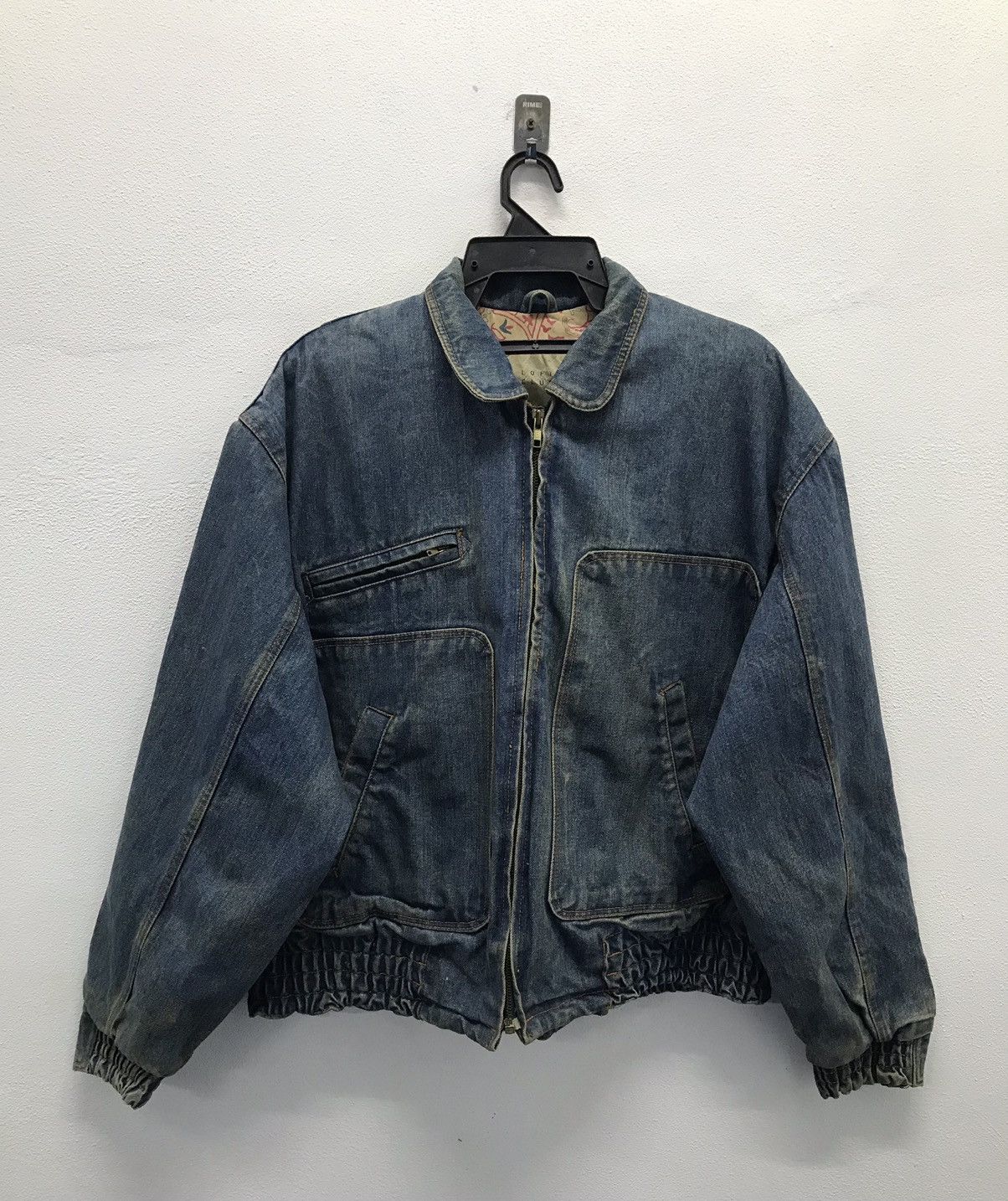 Vintage Vintage Loft Club Denim Jacket Size US M / EU 48-50 / 2 - 1 Thumbnail