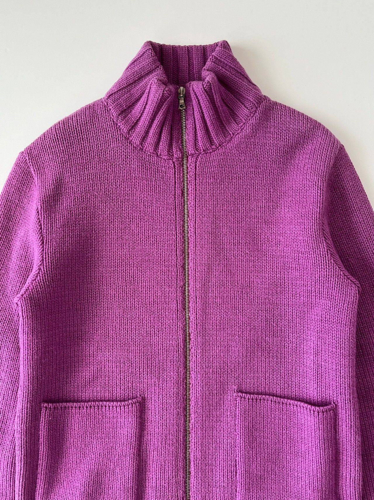 Miu Miu MIU MIU FW1997 Zip Up Knit Jacket Size M / US 6-8 / IT 42-44 - 3 Thumbnail