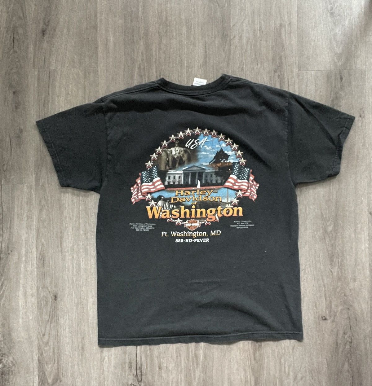 Harley Davidson Harley Davidson “2004 Ride for Freedom” T-shirt (Sz. L) Size US L / EU 52-54 / 3 - 1 Thumbnail
