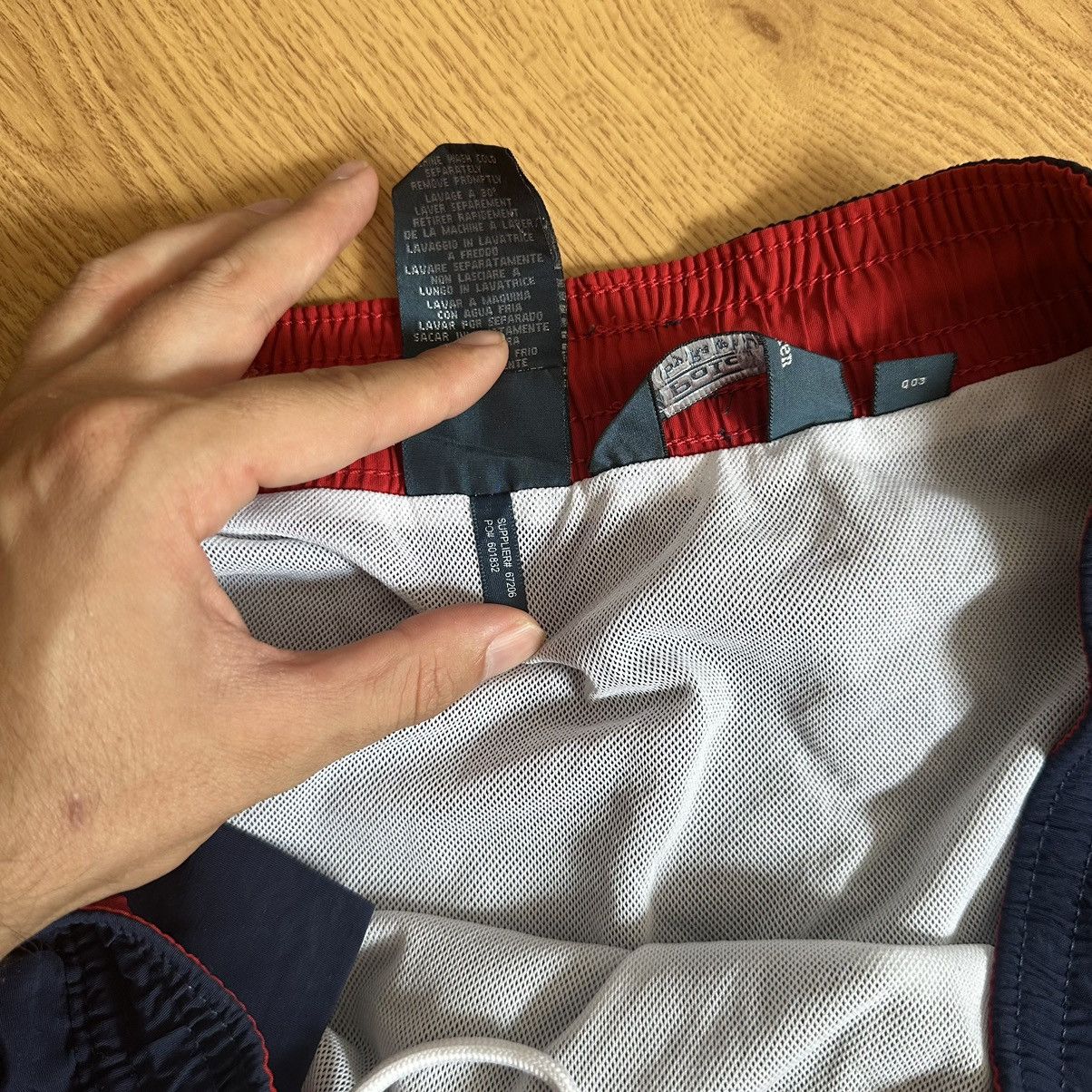 Polo Ralph Lauren × Vintage Vintage 90s Polo Ralph Lauren nylon Shorts y2k Size US 32 / EU 48 - 7 Thumbnail