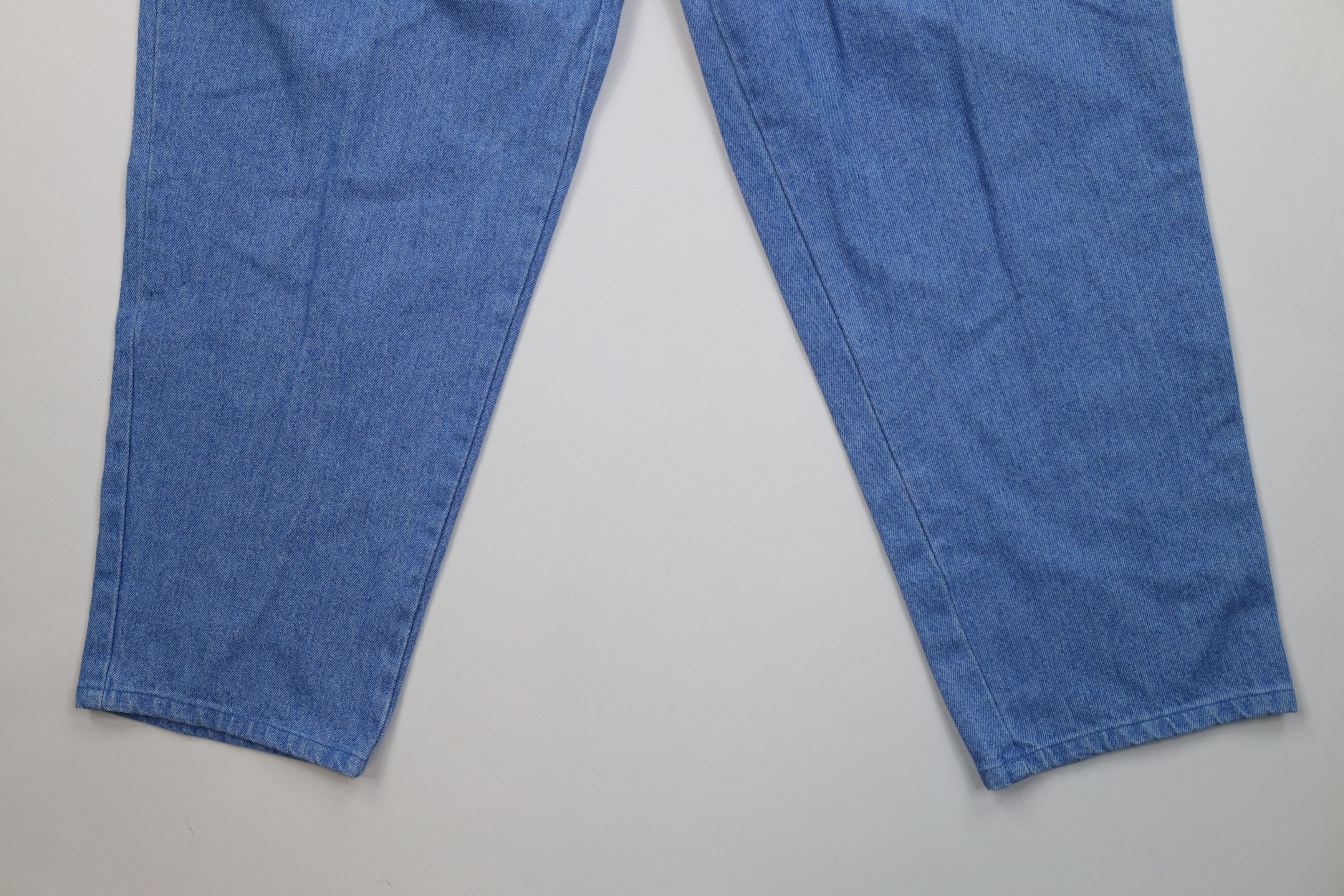 Vintage Vintage 90s Streetwear Relaxed Utility Denim Jeans Blue USA Size 40" / US 18 - 4 Thumbnail