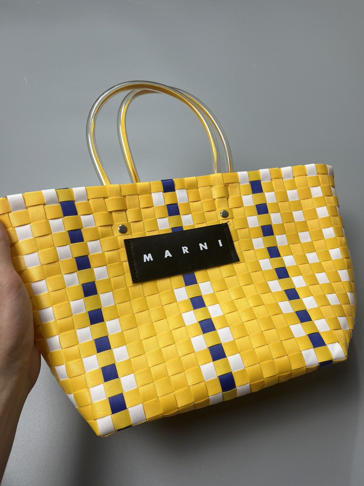 Marni MARNI MARKET woven basket bag | Grailed