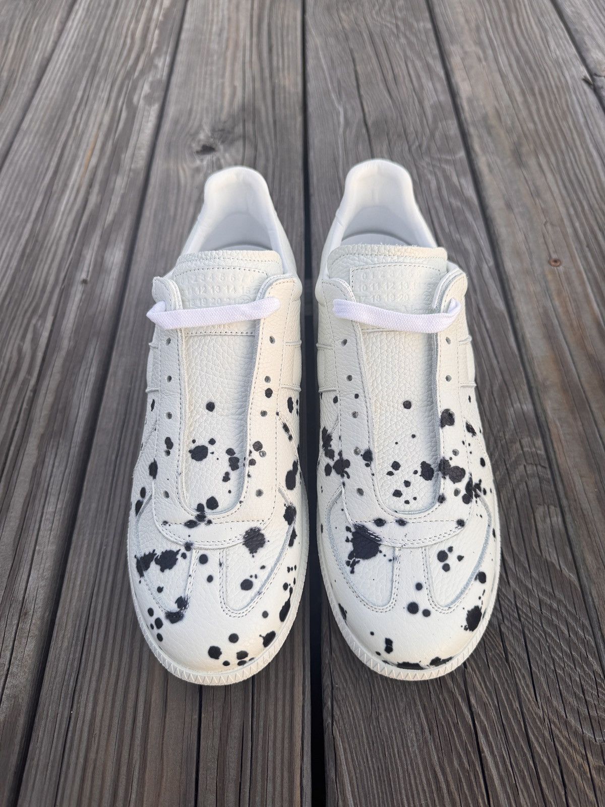 Maison Margiela Maison Margiela Paint Dotted Gats Size US 9.5 / EU 42-43 - 10 Thumbnail