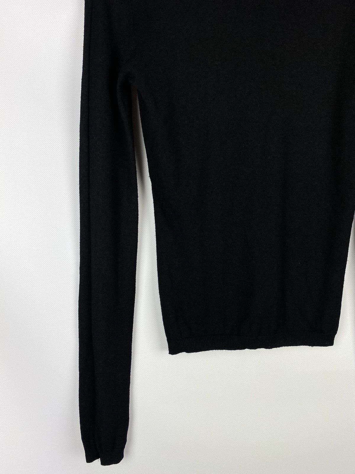 Versace Jeans Couture × Vintage Versace Jeans Couture vintage ladies v-neck sweater pullover Size M / US 6-8 / IT 42-44 - 20 Thumbnail