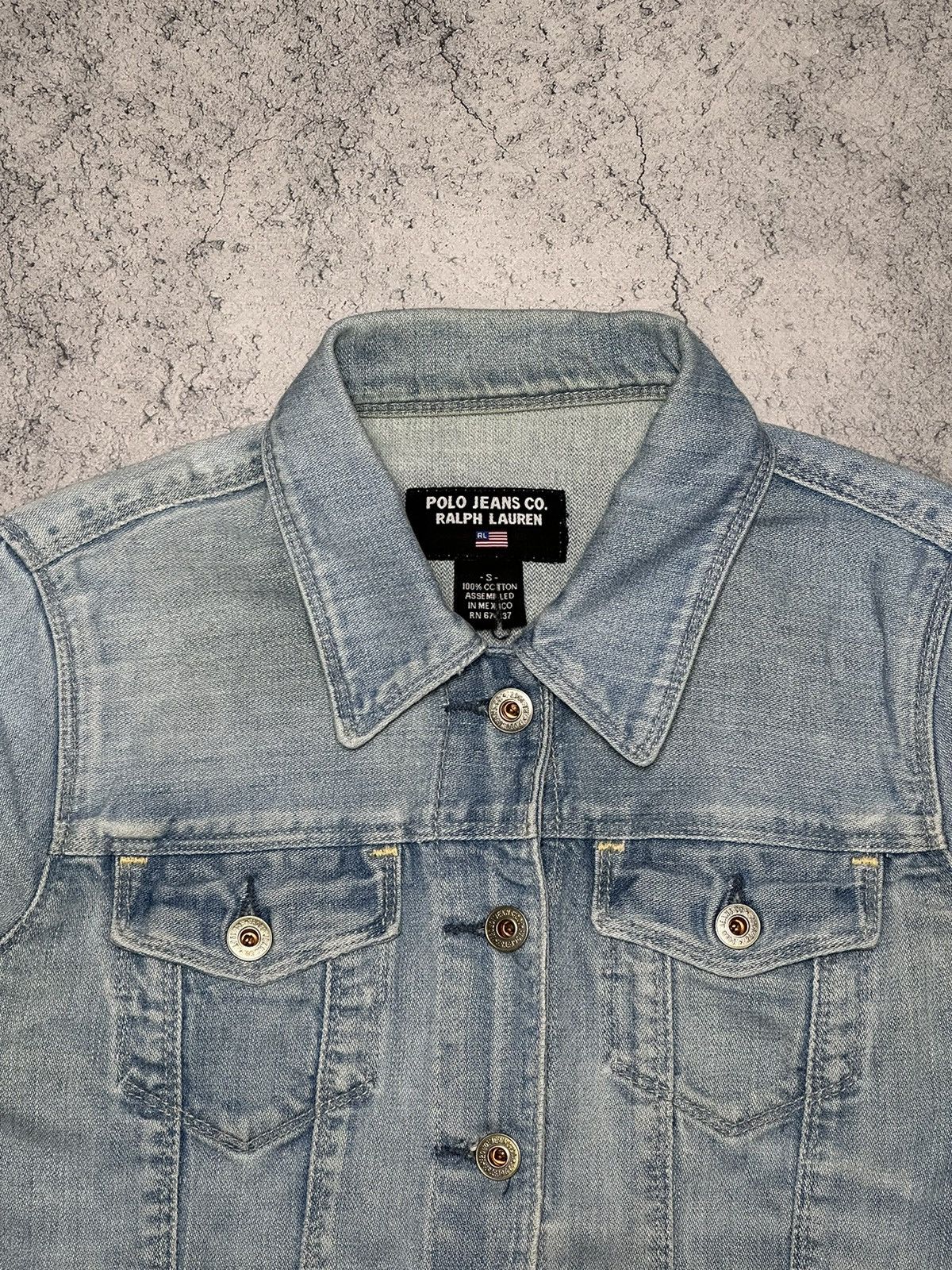 Polo Ralph Lauren Vintage Ralph Lauren Polo Jeans CO Women's Denim Jacket Size S / US 4 / IT 40 - 4 Thumbnail