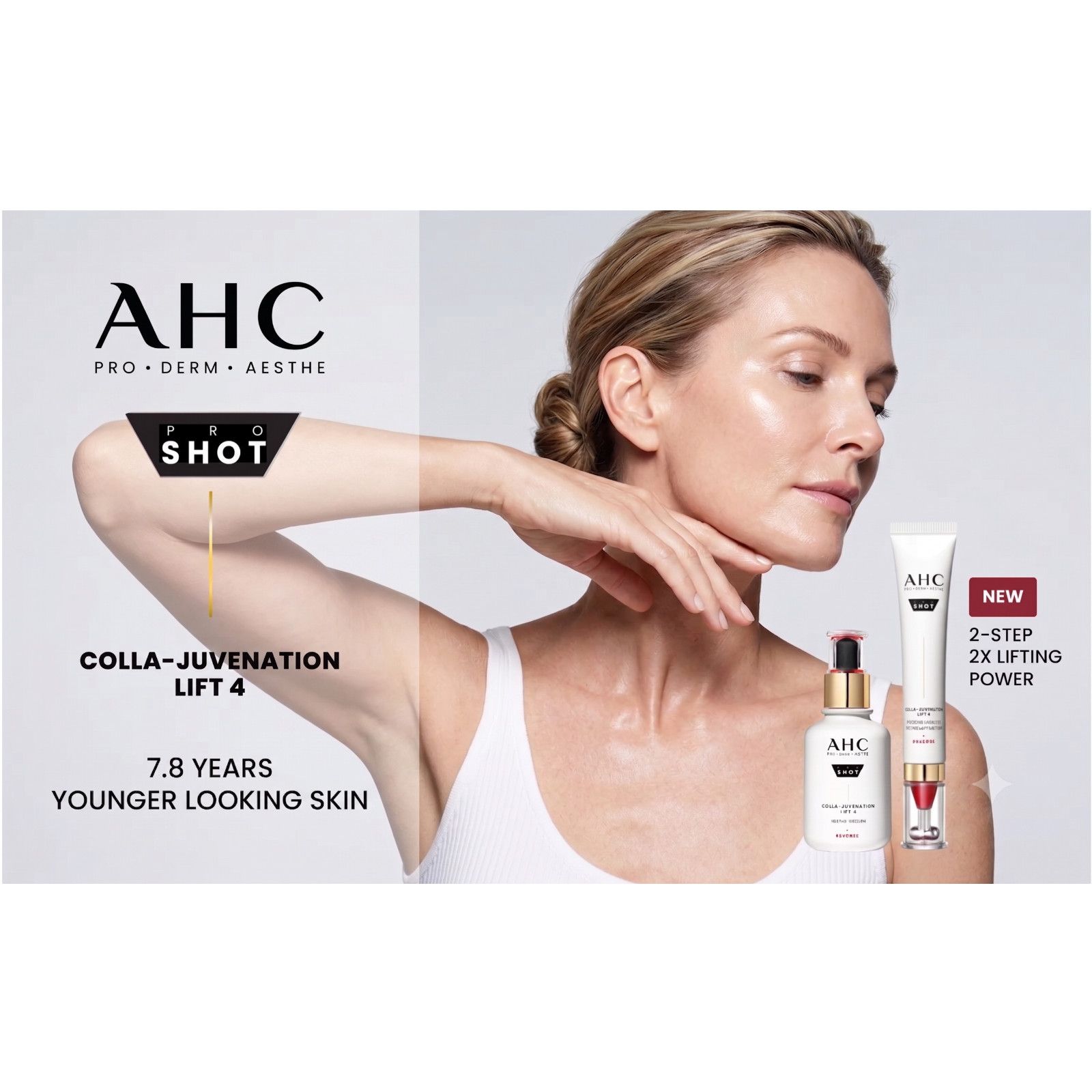 0 AHC Pro Shot Set - K-Beauty Lift Serum & Eye Cream - New Size ONE SIZE - 1 Thumbnail