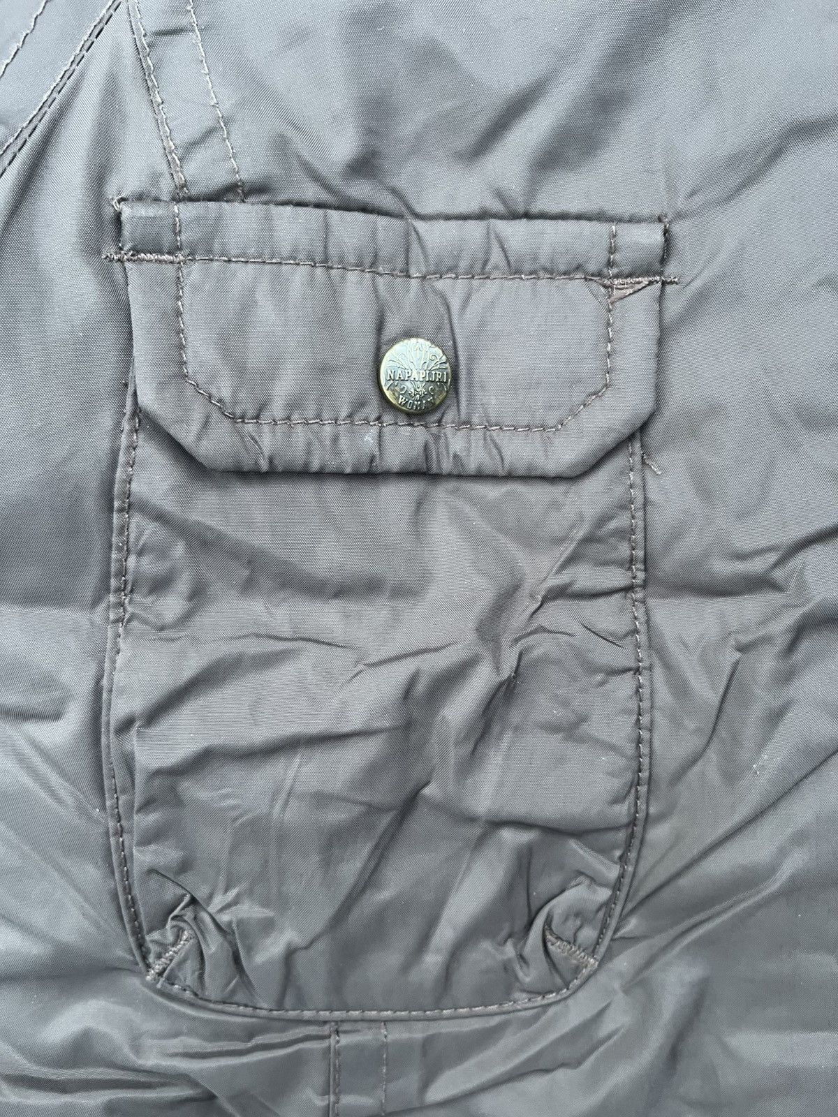 Napapijri Vintage Napapijri Multi Pocket Tactical Neck Belted Jacket Size M / US 6-8 / IT 42-44 - 8 Thumbnail
