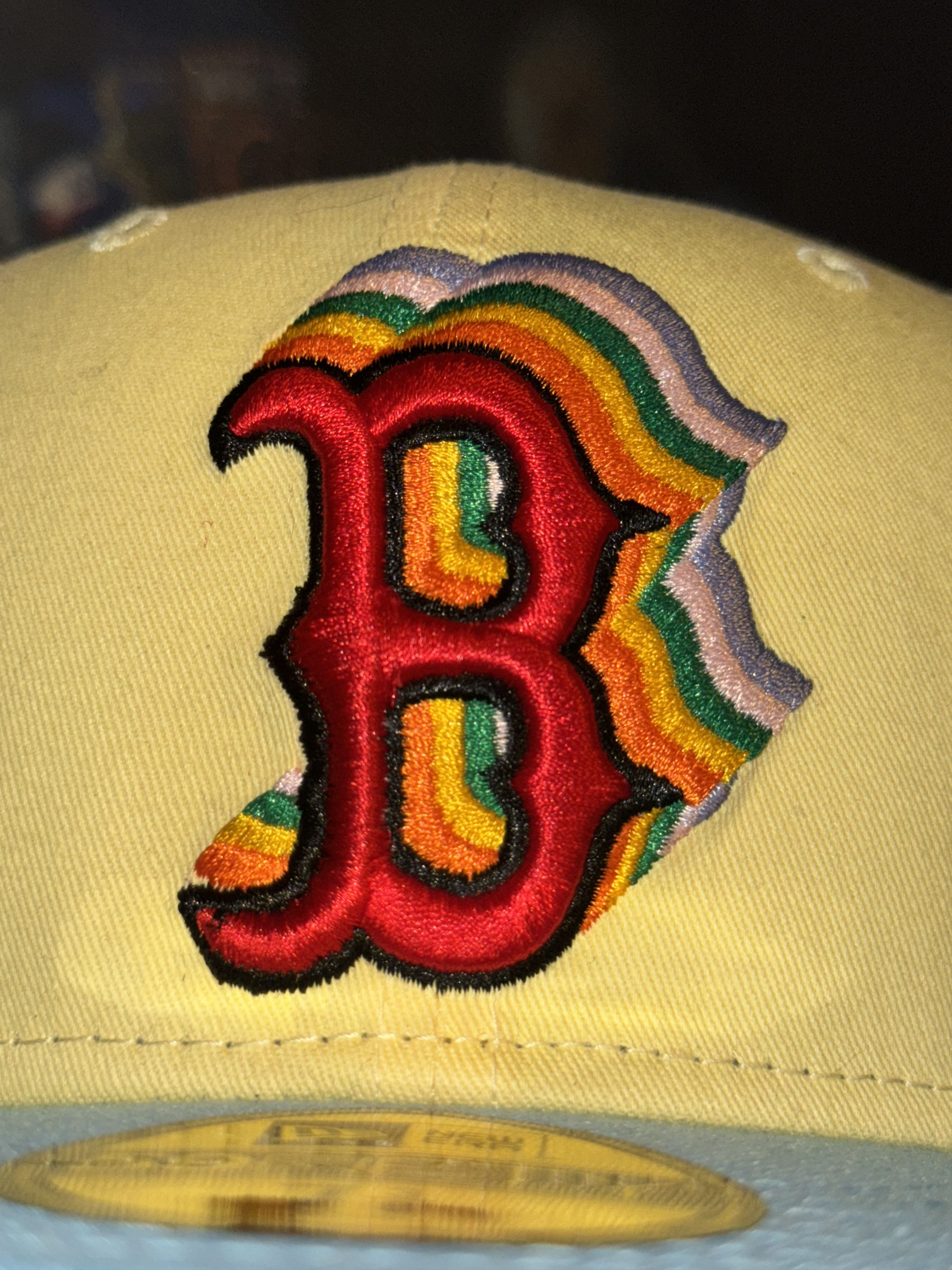 New Era BAD BUNNY BOSTON RED SOX fitted hat size 7 3/8 Size ONE SIZE - 4 Thumbnail