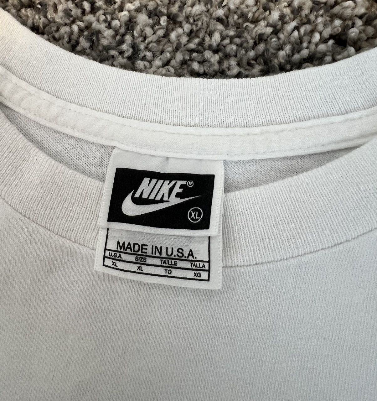 Nike Vintage 90s Essential Baggy Nike Center Swoosh Shirt Size XL Size US XL / EU 56 / 4 - 3 Thumbnail