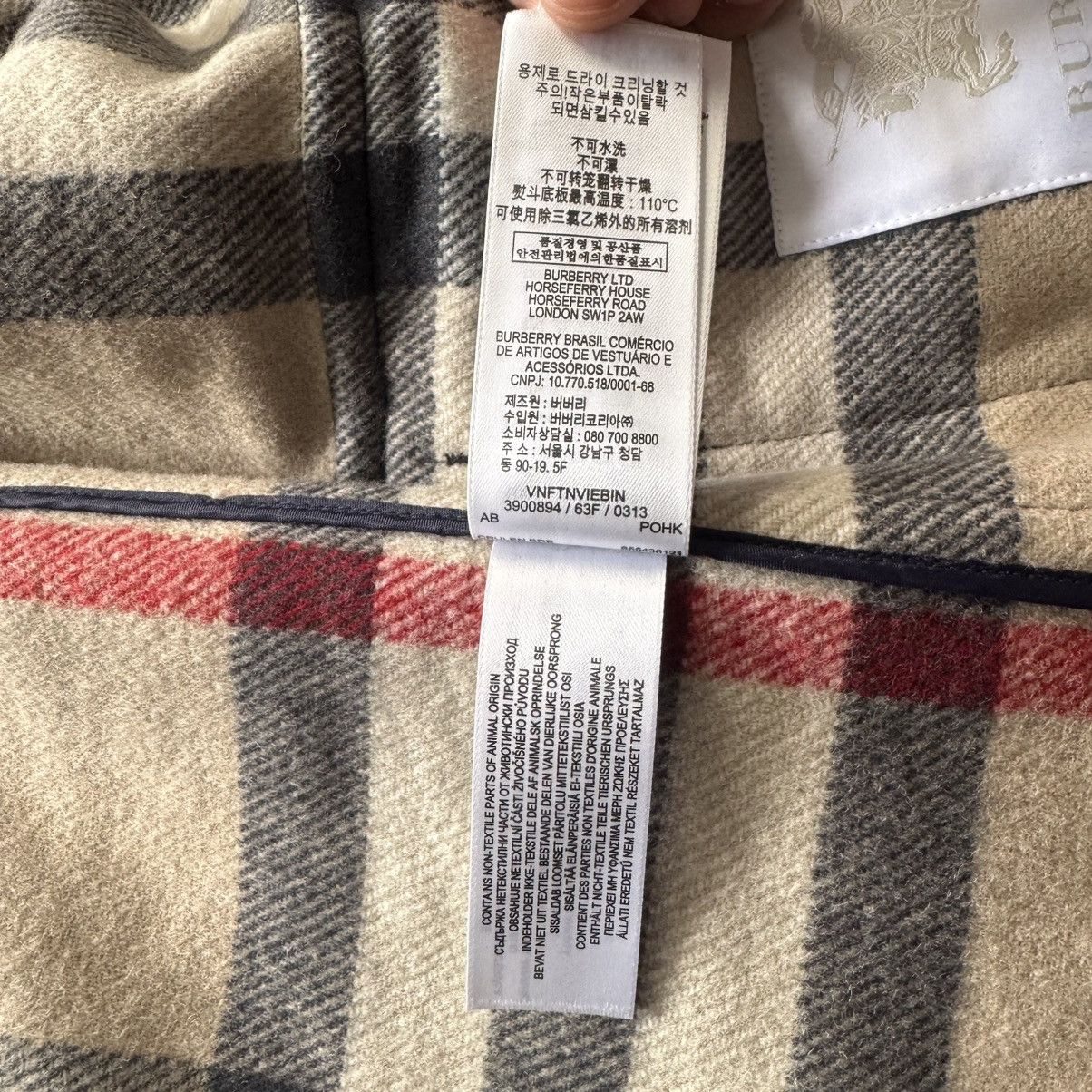 Burberry Burberry Wool Duffle Hooded Coat Size XS / US 0-2 / IT 36-38 - 21 Thumbnail