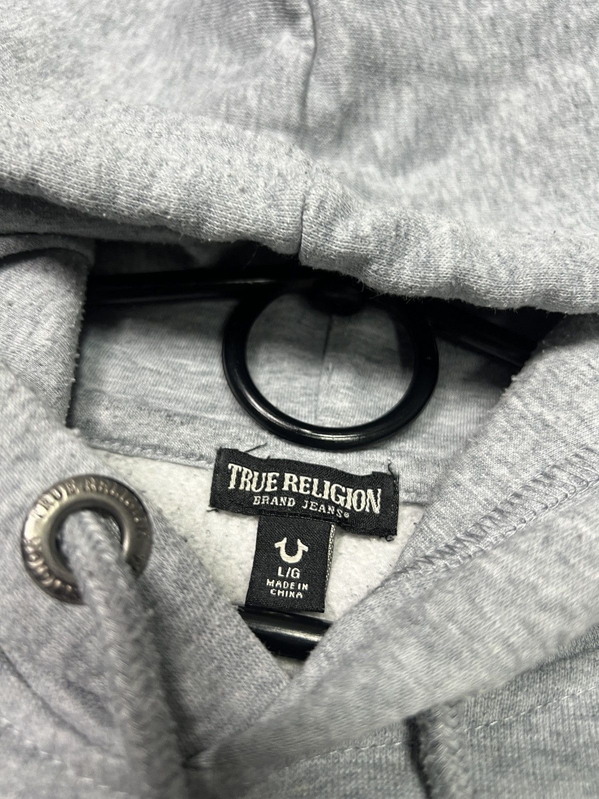 True Religion Vintage True Religion Hoodie Big Logo Size L Size US L / EU 52-54 / 3 - 5 Thumbnail