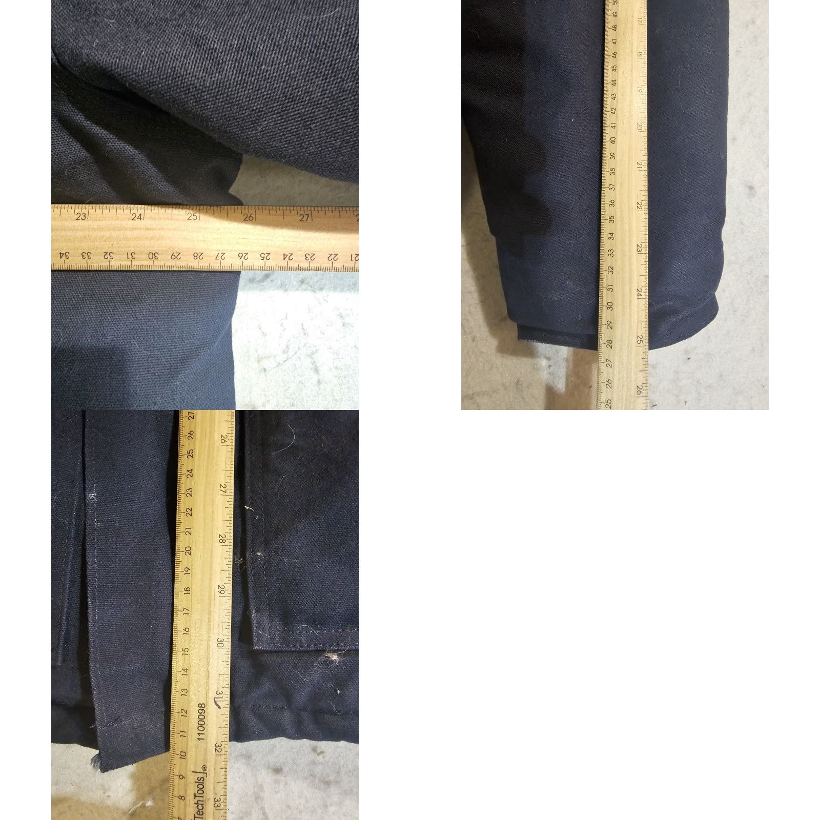 Carhartt Carhartt C003 DNY Quilted Lined Jacket Navy Blue Work Canvas Barn Coat Mens XL Size US XL / EU 56 / 4 - 9 Thumbnail