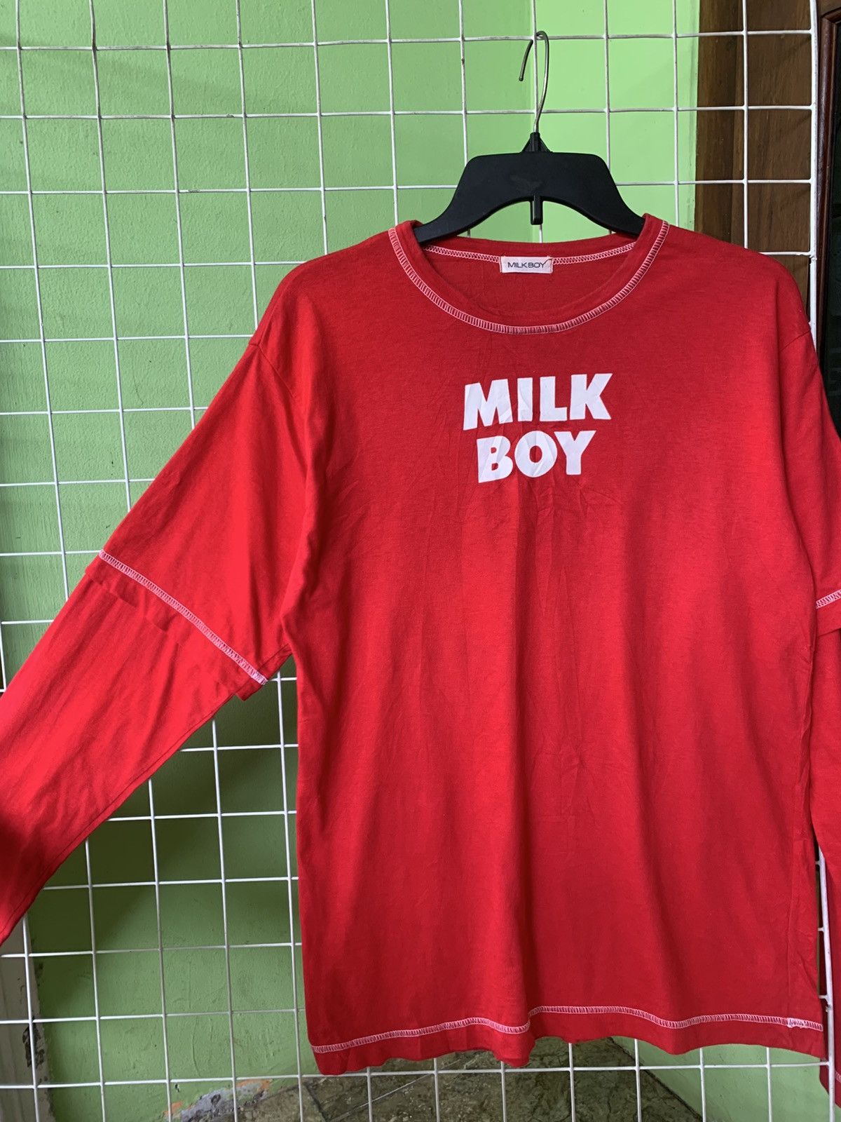14th Addiction × If Six Was Nine × Le Grande Bleu (L.G.B.) 2000s Milk boy Longsleeve Size US M / EU 48-50 / 2 - 2 Thumbnail