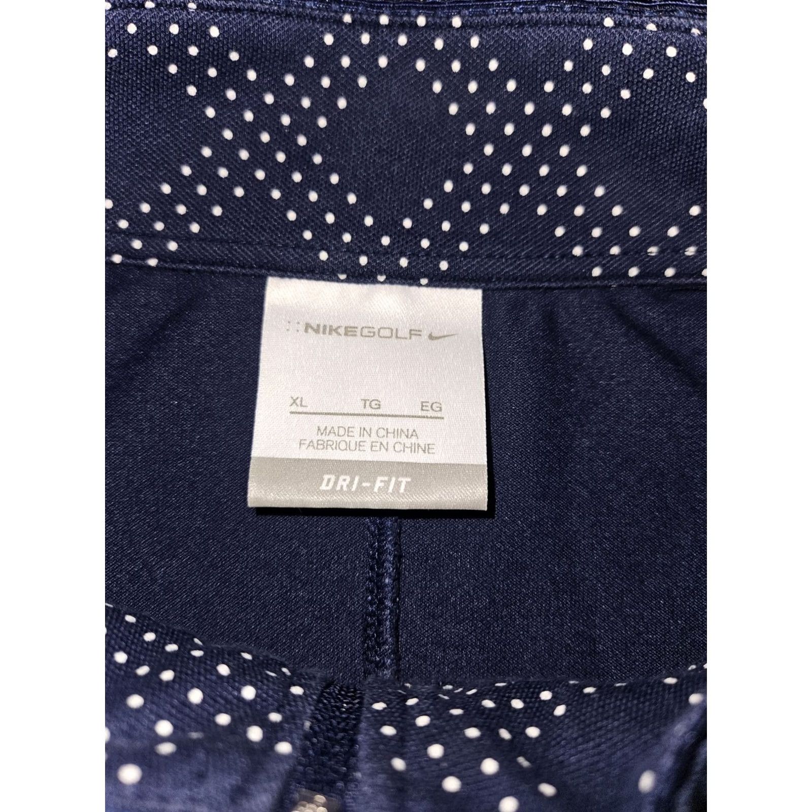 Nike Nike Golf 1/4 Zip Pullover Women's XL Blue Short Sleeve Logo Activewear Size XL / US 12-14 / IT 48-50 - 2 Thumbnail
