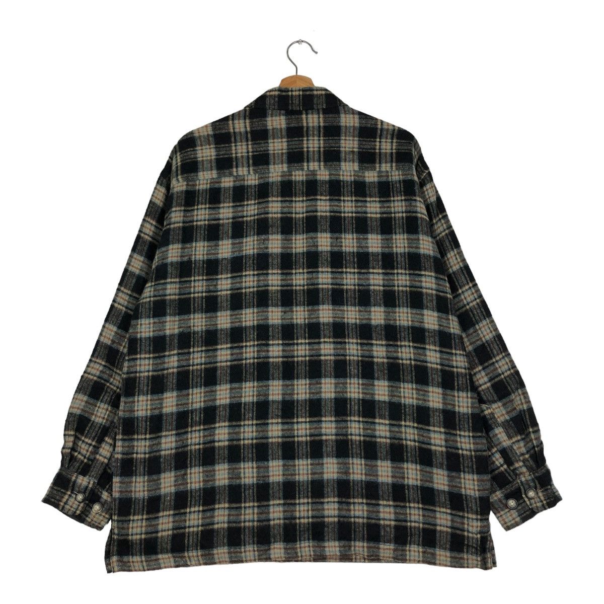 Flannel 🔥VINTAGE ZIPPER FLANNEL JACKET CONVERSE ALL STAR TARTAN Size US L / EU 52-54 / 3 - 8 Thumbnail