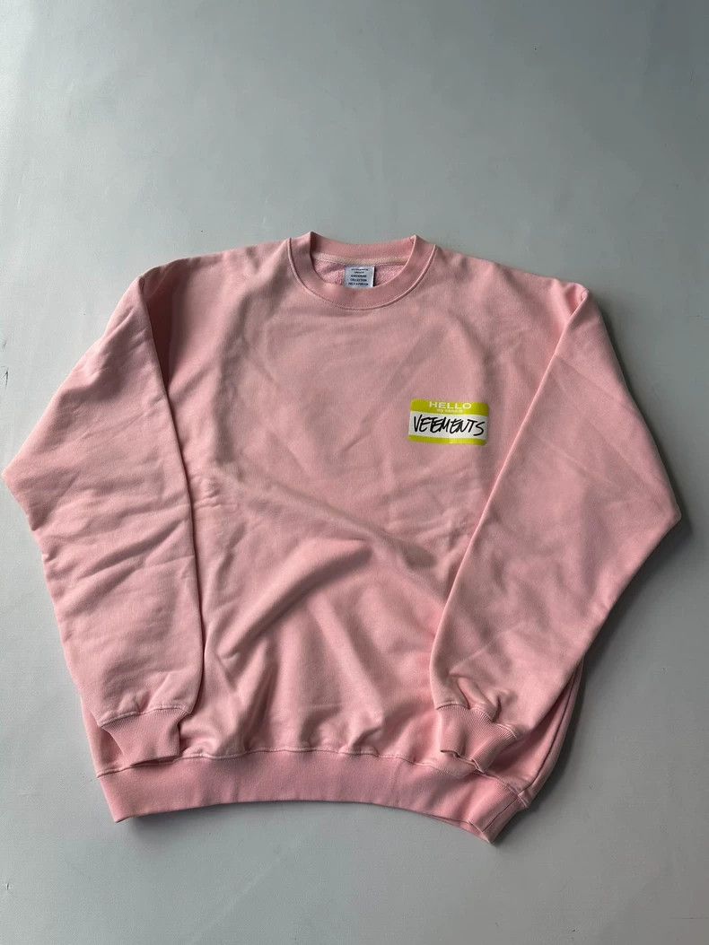 Vetements Vetements Showpiece Logo Signature Hoodie Size US XS / EU 42 / 0 - 1 Thumbnail