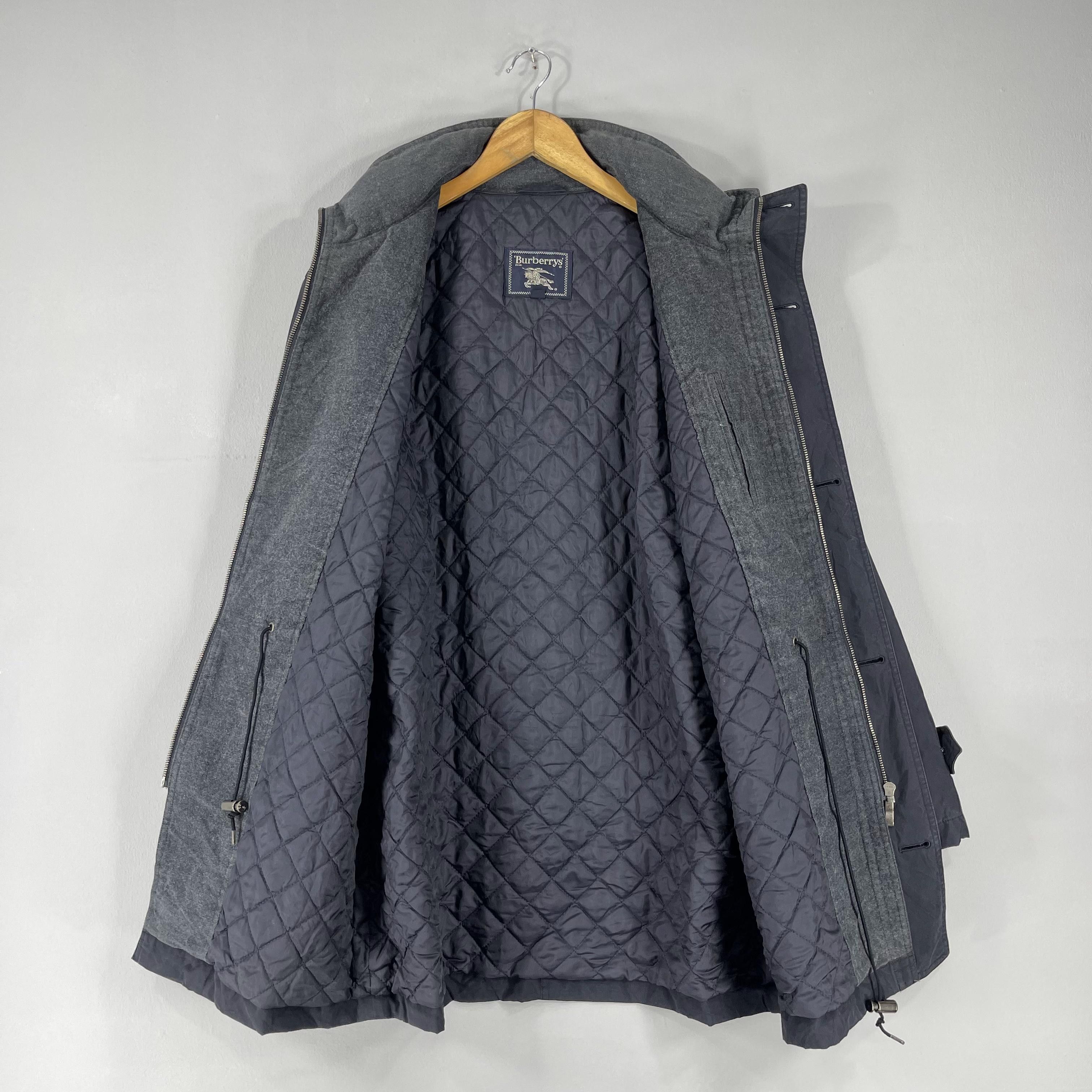 Burberry Vintage BURBERRYS Quilted Trench Coat Parka Jacket Size US M / EU 48-50 / 2 - 5 Thumbnail