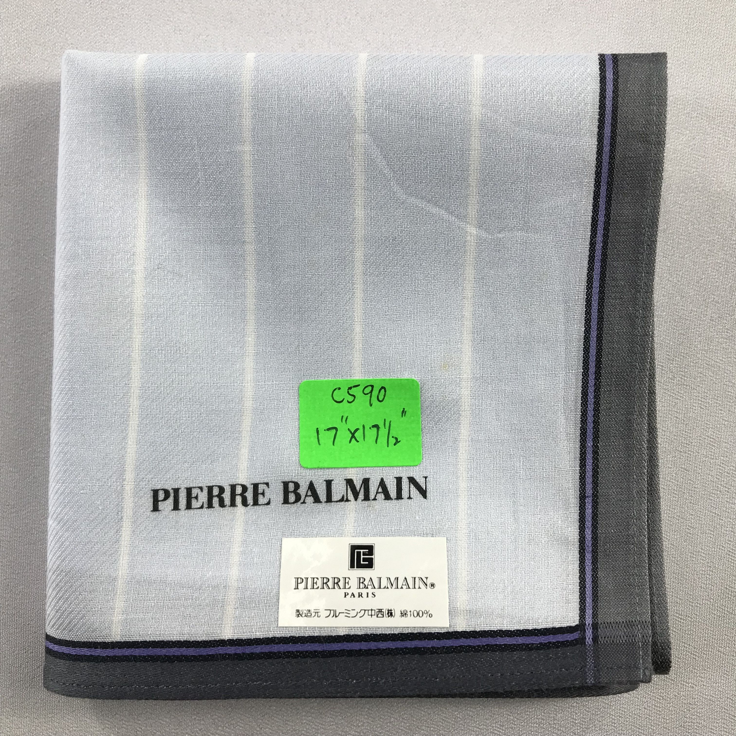 Pierre Balmain Pierre Balmain Handkerchief / Bandana / Neckerchief C590 Size ONE SIZE - 7 Thumbnail