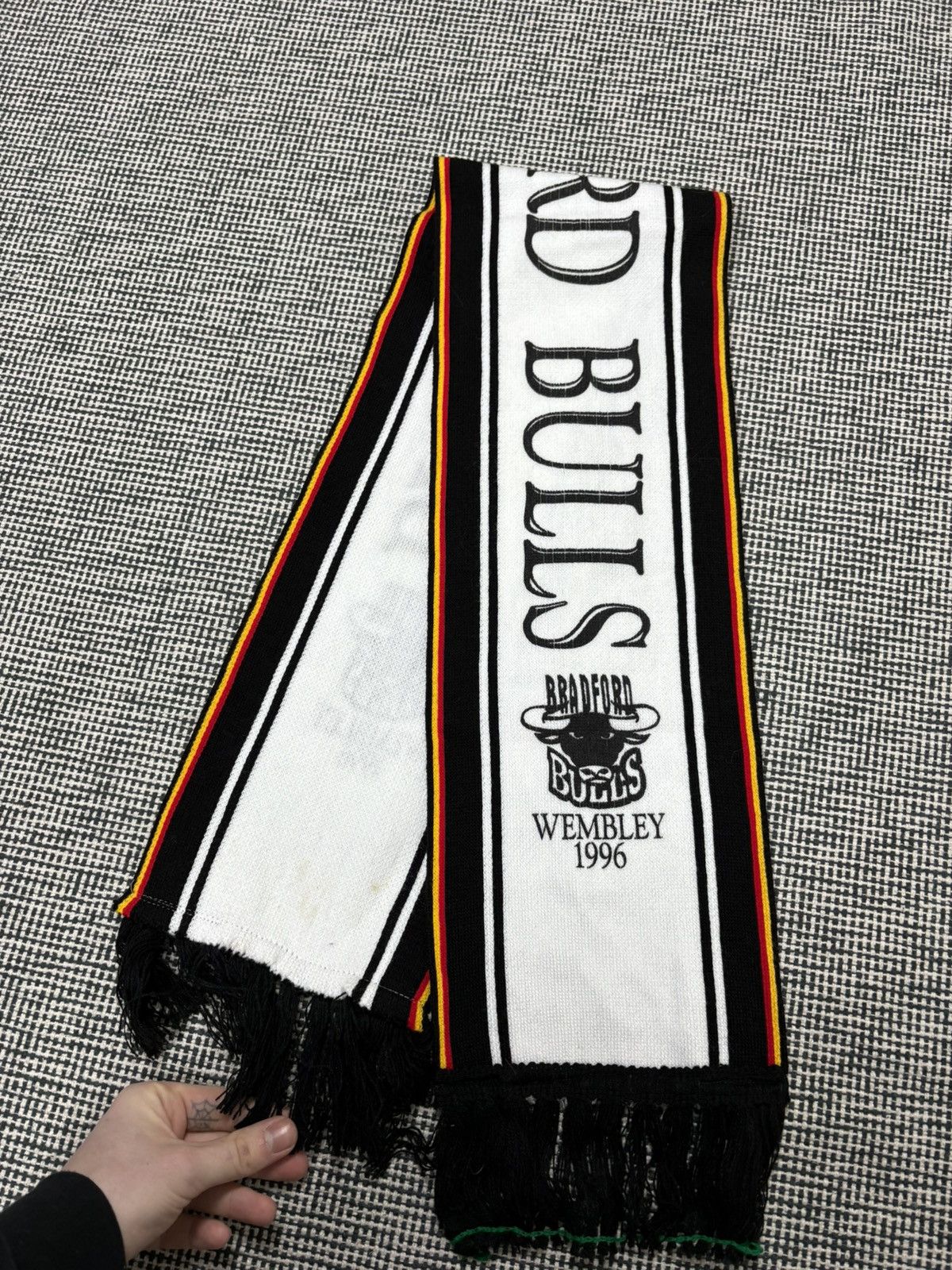 Other 1996 bradford bulls wembley rugby support scarf Size ONE SIZE - 4 Thumbnail