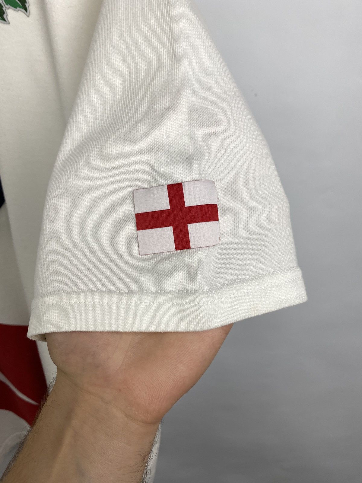 Nike 🏴󠁧󠁢󠁥󠁮󠁧󠁿 Vintage Y2K Nike Rugby England Polo T-Shirt Rare Retro Size US XXL / EU 58 / 5 - 5 Thumbnail