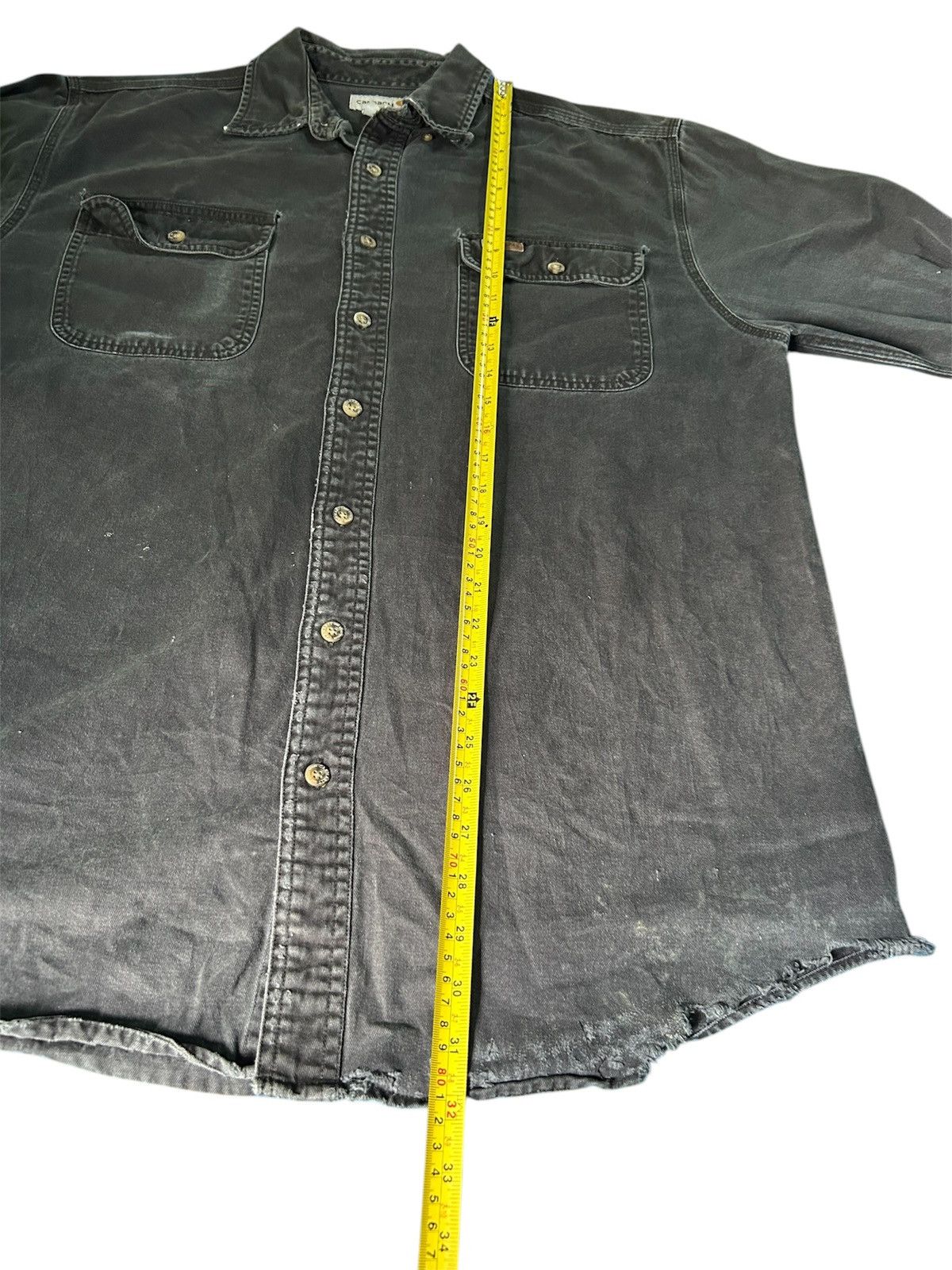 Carhartt Vintage Distressed Carhartt workshirt Size US L / EU 52-54 / 3 - 5 Thumbnail