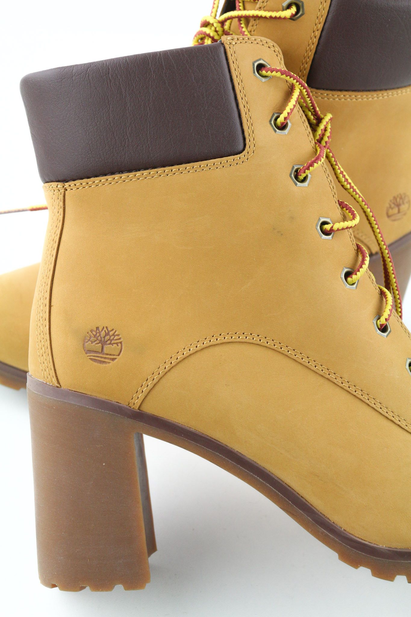 Timberland A1HLS UK7 Brown Leather Ortholite Allington Heels 79879 Size US 9 / EU 42 - 14 Thumbnail