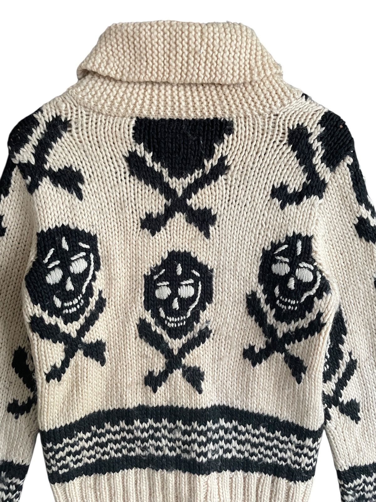 Japanese Brand Vintage Japanese Brand RNA Slang Skull Wool Knitwear 1990s Size US M / EU 48-50 / 2 - 4 Thumbnail