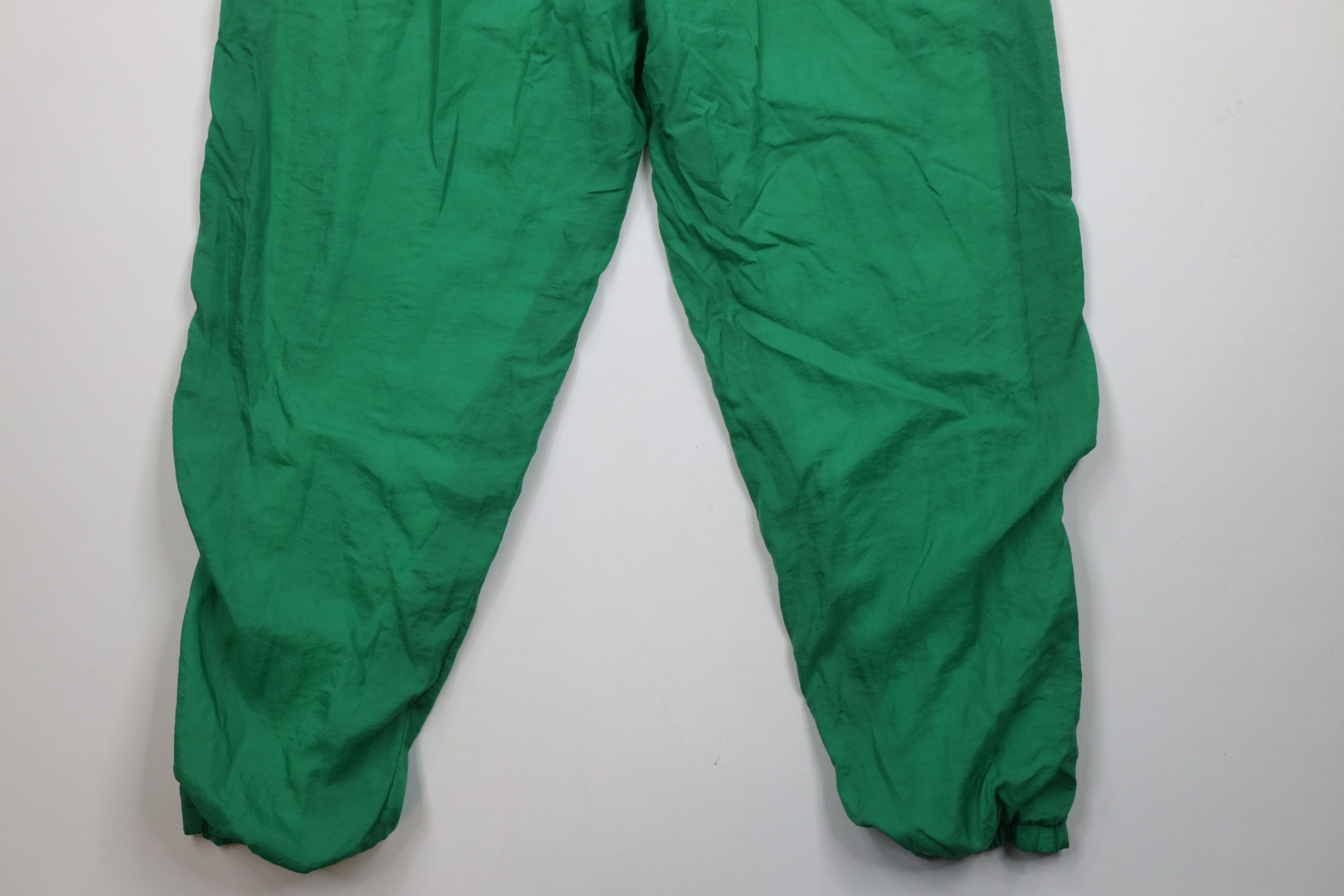 Nike × Vintage Vintage 90s Nike Scott Mini Swoosh Lined Joggers Pants Green Size US 38 / EU 54 - 12 Thumbnail