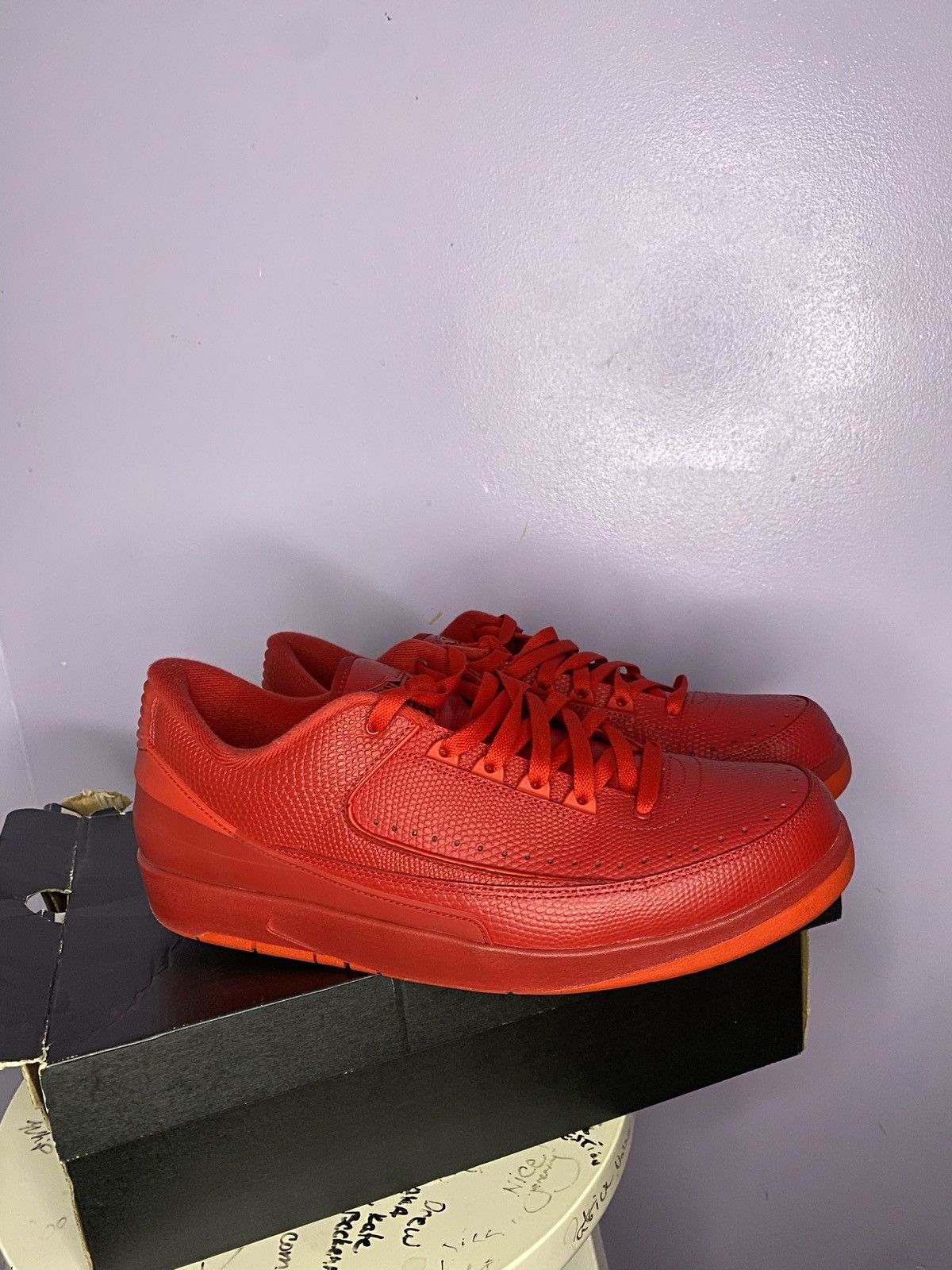 image of Air Jordan 2 Low Gym Red (2016) Shoes, Men's (Size 14)