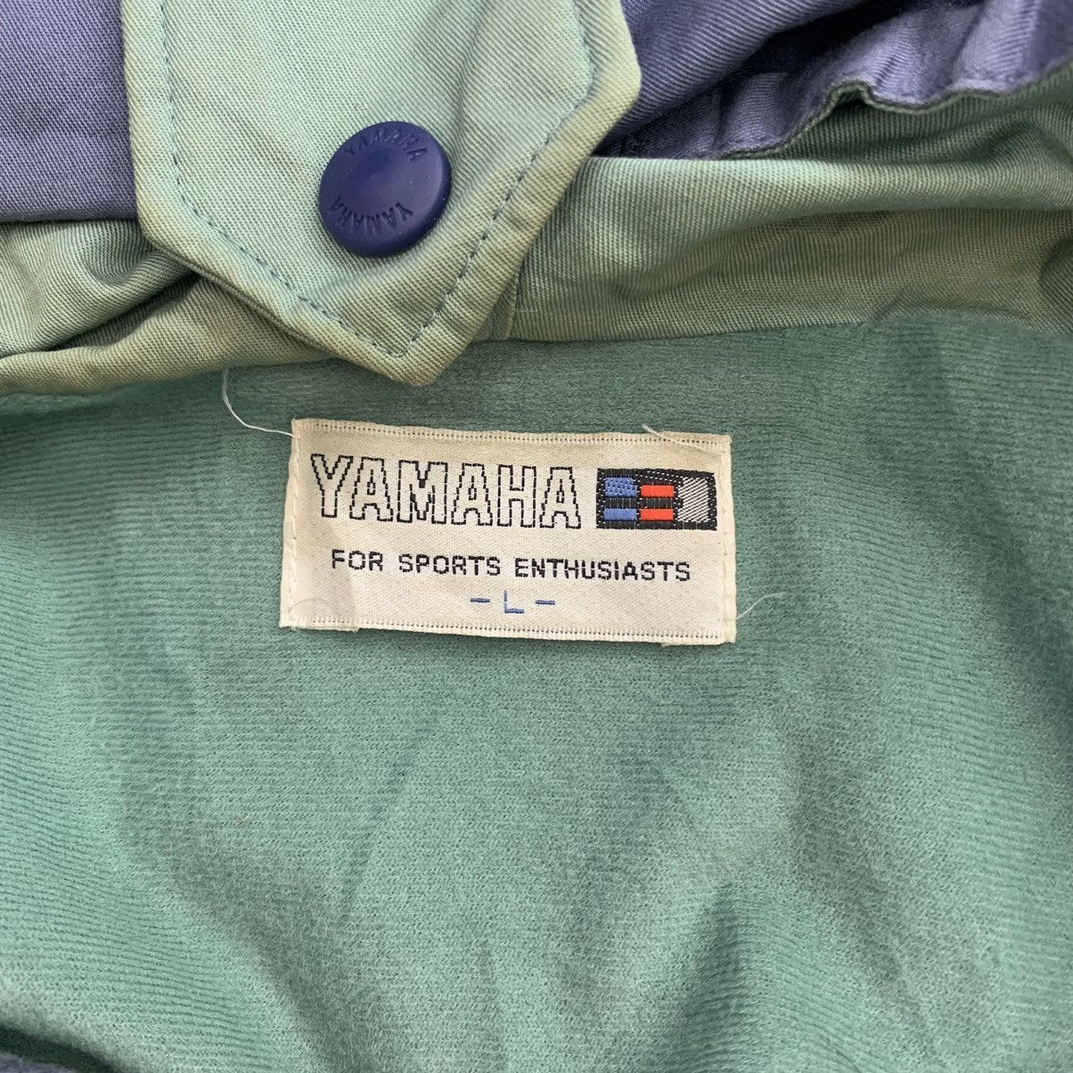Yamaha Vintage YAMAHA SPORT STYLE Racing Motorcycle Blue Bomber Size US L / EU 52-54 / 3 - 4 Thumbnail