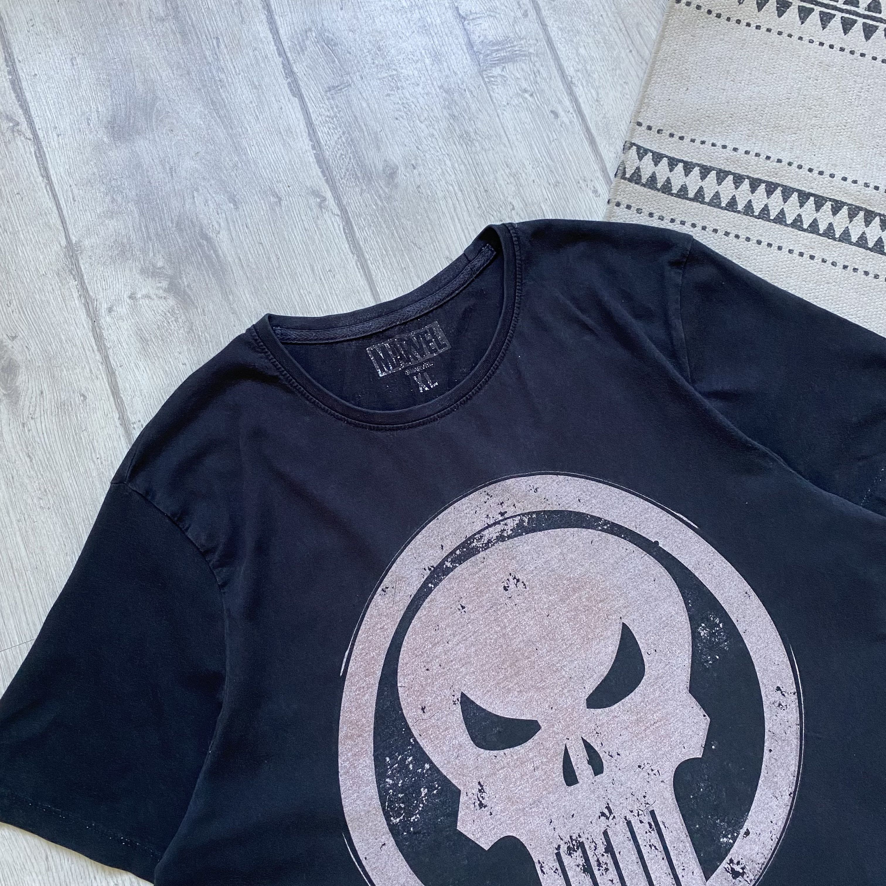 Marvel Comics Faded Marvel Vintage The Punisher Tee Promo Movie Size US L / EU 52-54 / 3 - 2 Thumbnail