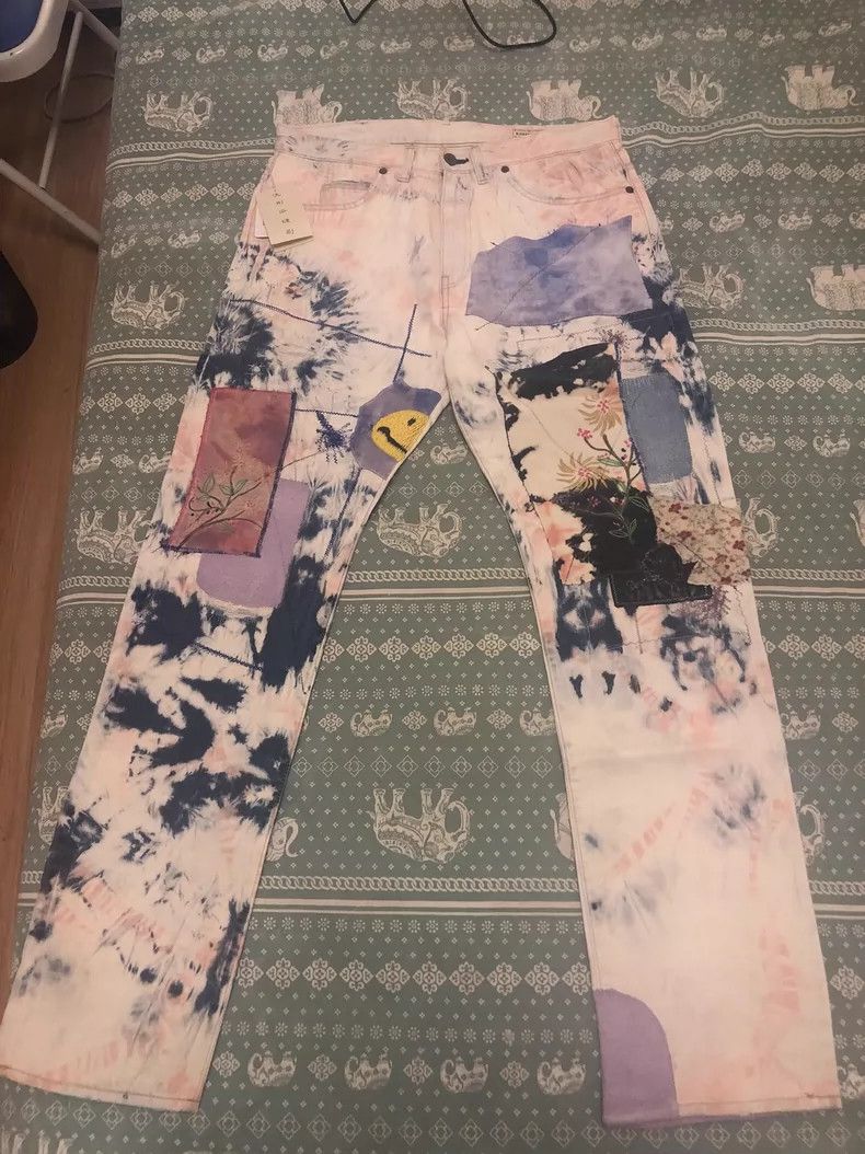 Kapital Kapital Kountry Travis Scott Tie-Dye Jeans Size US 36 / EU 52 - 1 Thumbnail