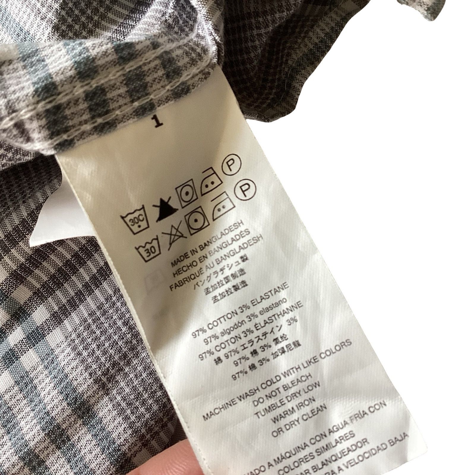 Michael Kors Michael Kors Slim Fit Button Down Size US L / EU 52-54 / 3 - 5 Thumbnail
