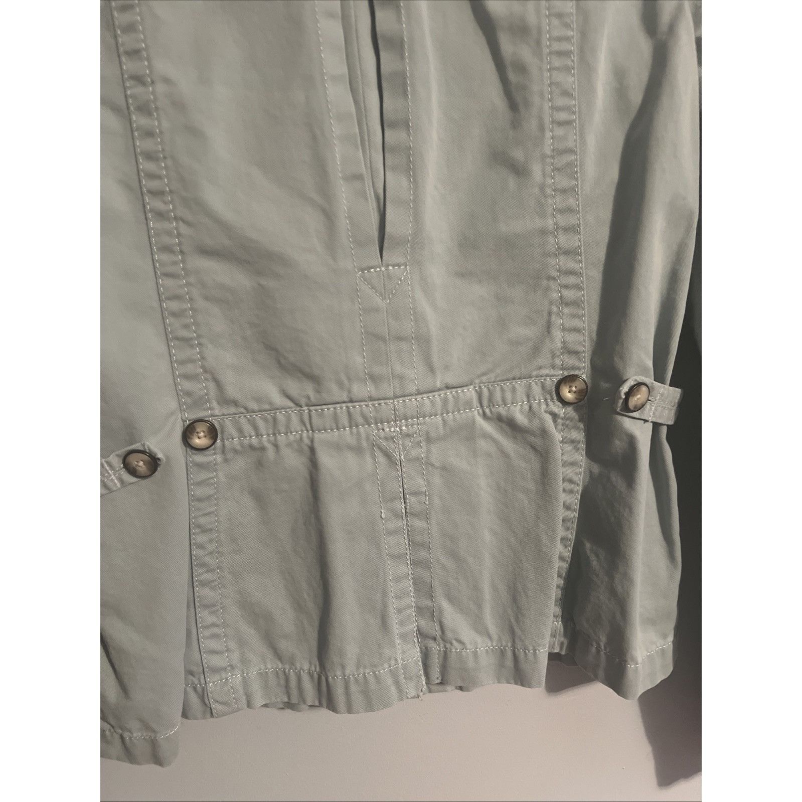 Eddie Bauer Eddie Bauer Blazer Jacket Women’s 8Tall Lt Blue Outdoor Adju Size S / US 4 / IT 40 - 6 Thumbnail